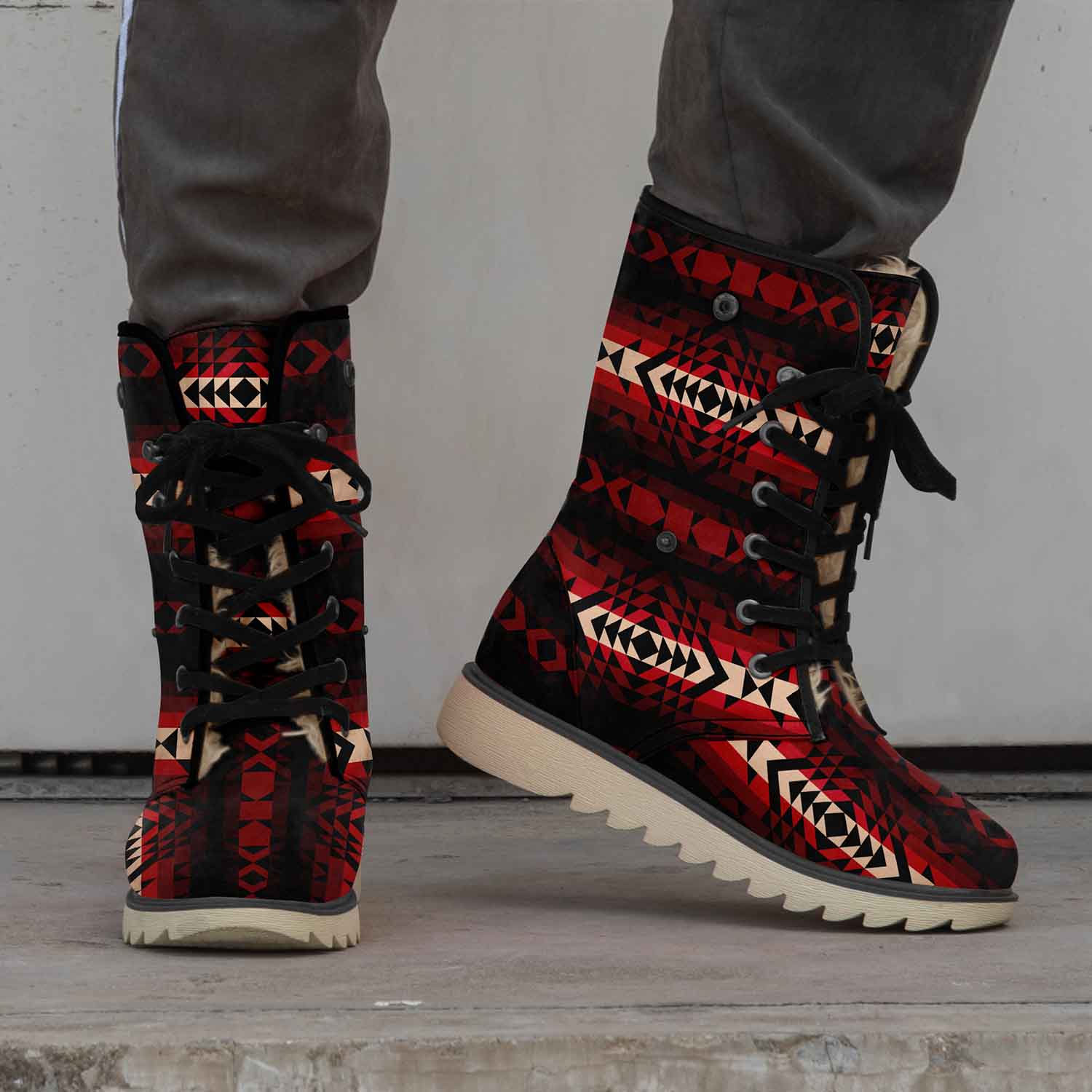 Black Rose Polar Winter Boots
