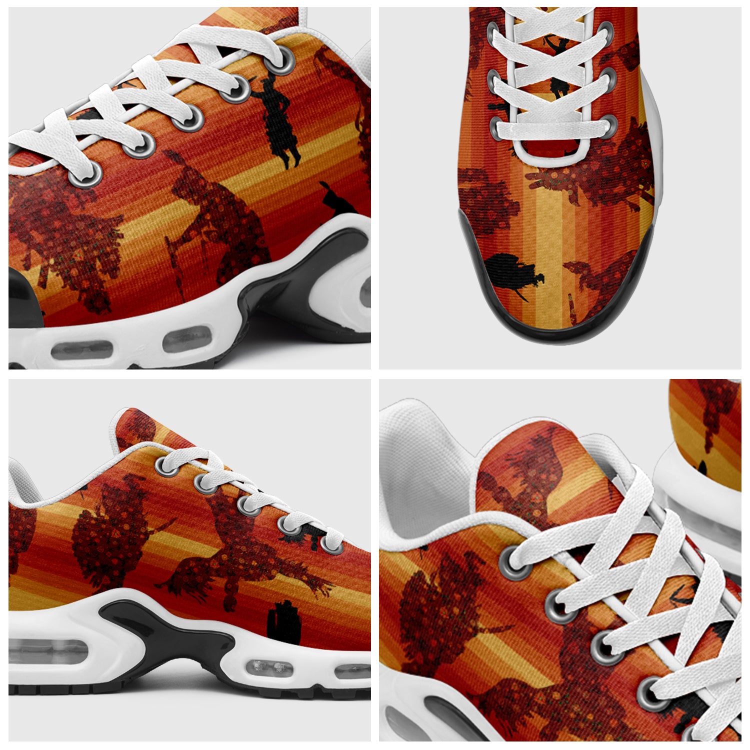 Dancers Brown Niowaa Air Cushion Shoes