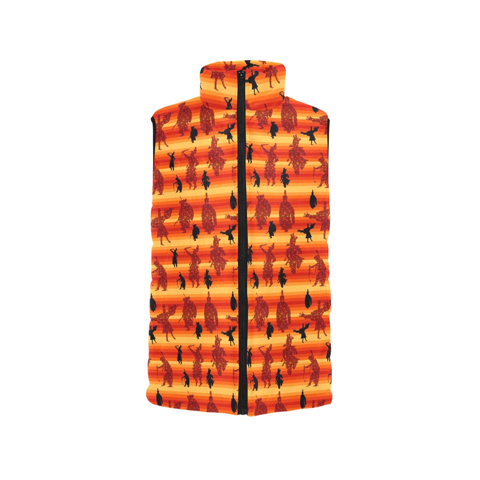 Dancers Brown Men's Padded Vest Jacket