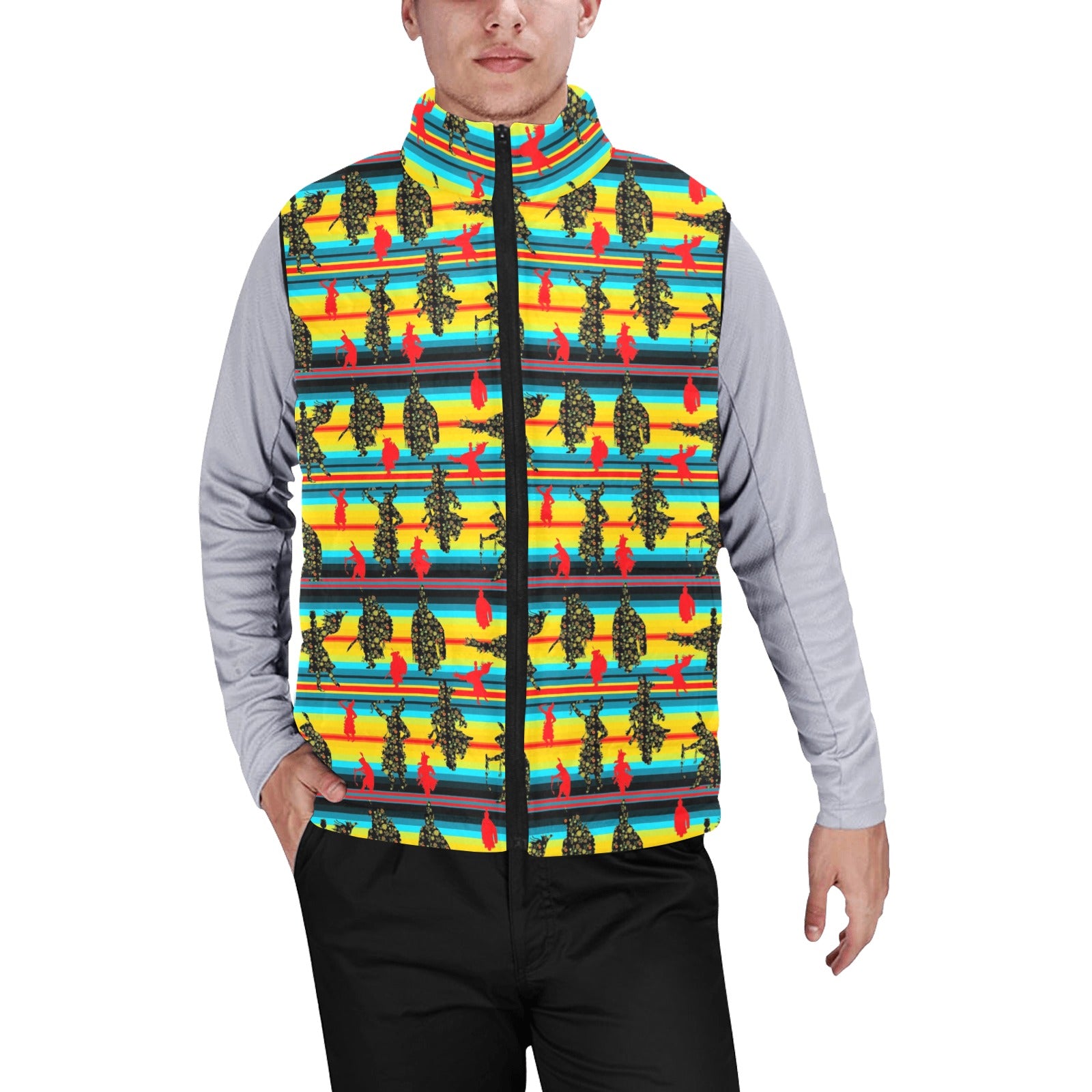 Dancers Midnight Special Men's Padded Vest Jacket