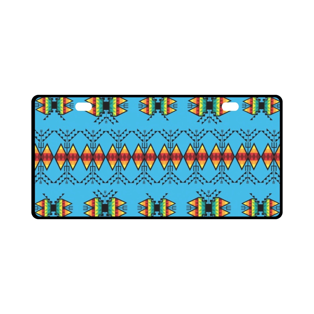 Sacred Trust Sky License Plate