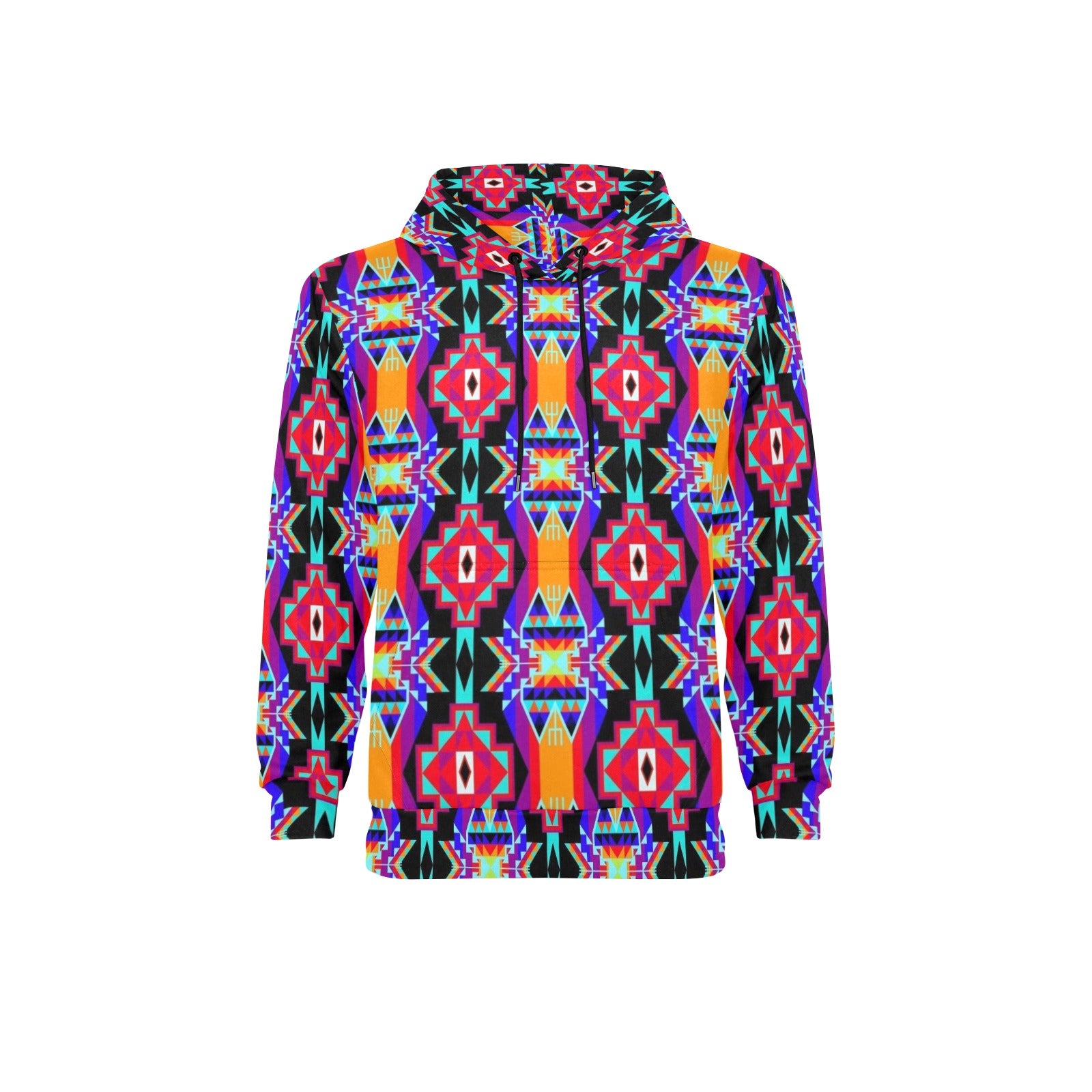 Fancy Bustle Men's Long Sleeve Fleece Hoodie