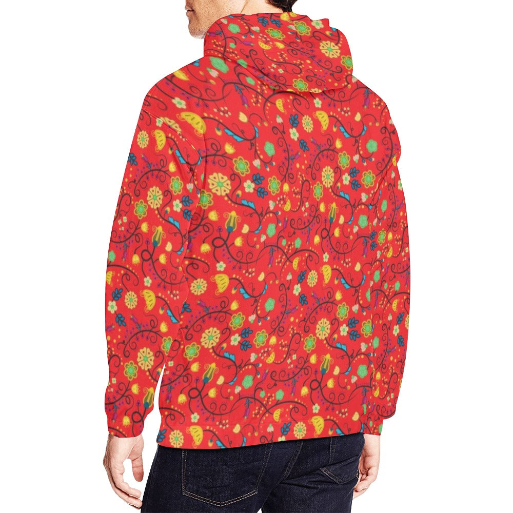 Nipin Blossom Fire Hoodie for Men (USA Size)