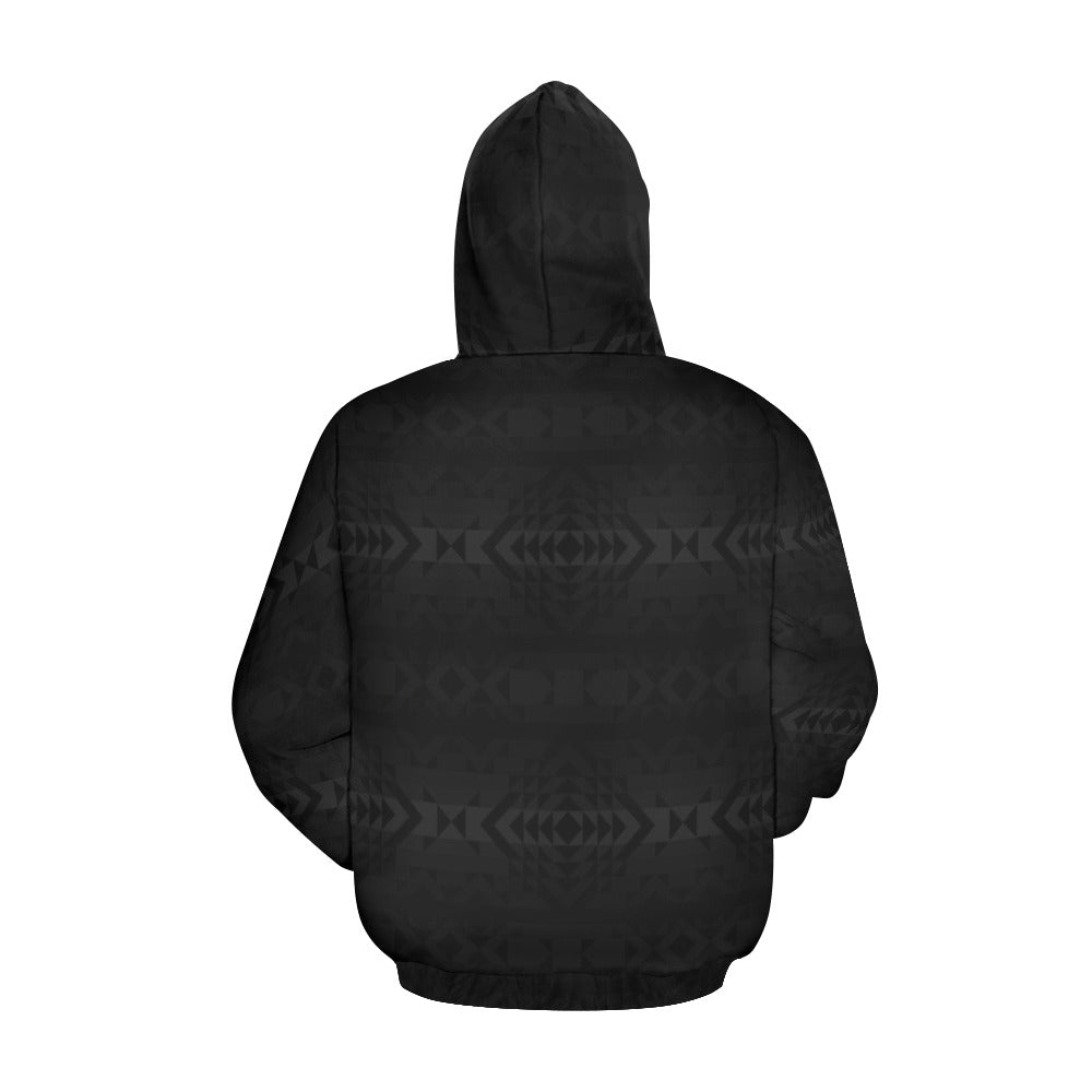 Black Rose Shade Hoodie for Men (USA Size)