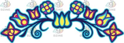 11 IN Petal Parade Upper Transfers 49 Dzine