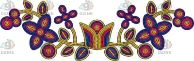 14 IN Blackfoot Rainbow Yellow Upper 3 Transfers 49 Dzine