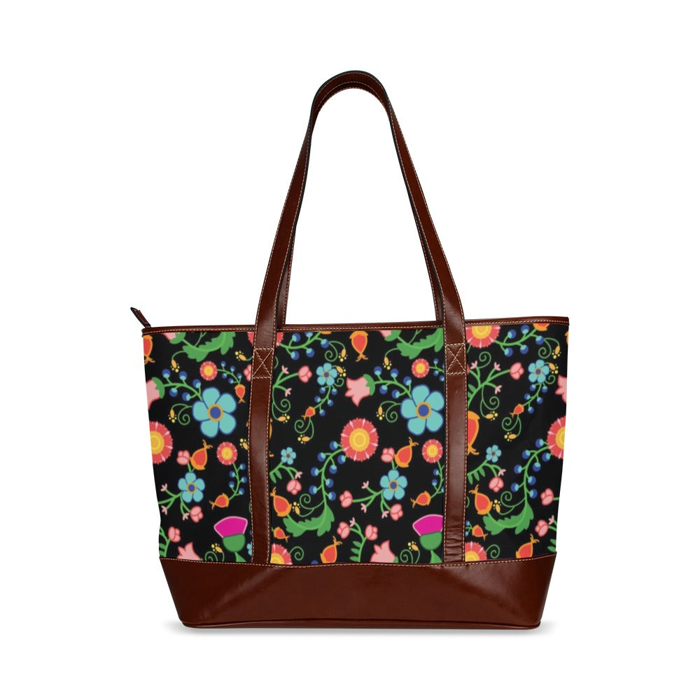 Bee Spring Night Tote Handbag