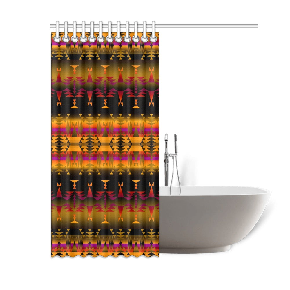 Between the Sierra Mountains Shower Curtain 60"x72"