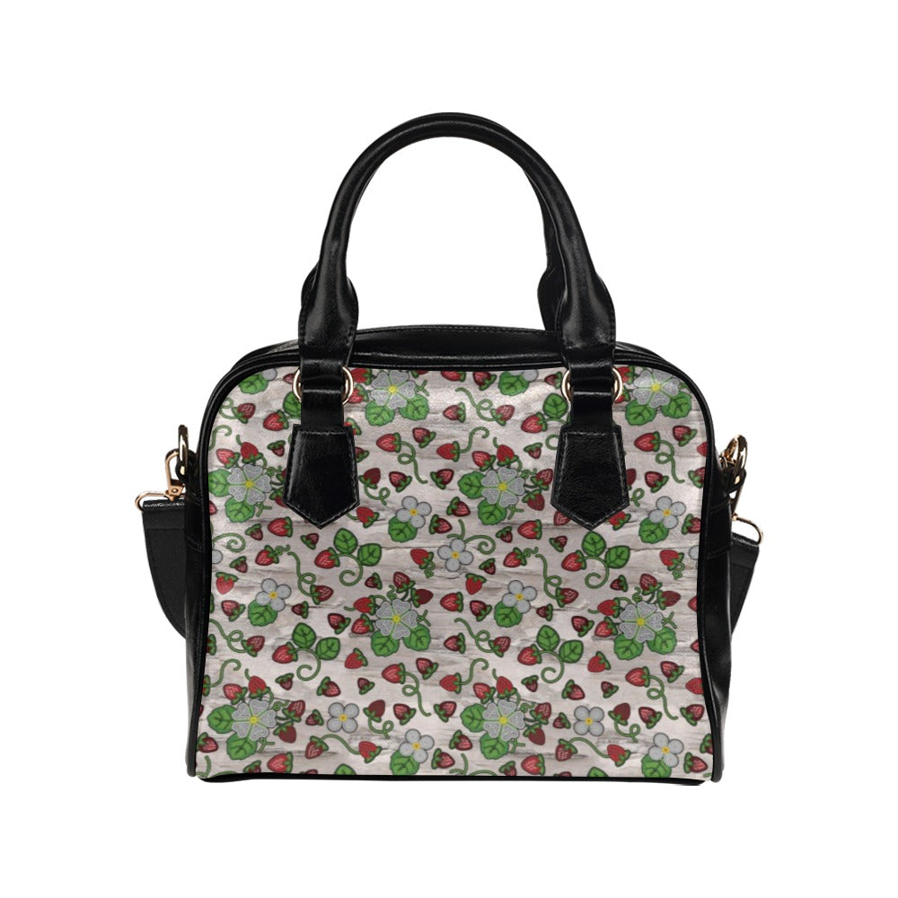 Strawberry Dreams Bright Birch Shoulder Handbag