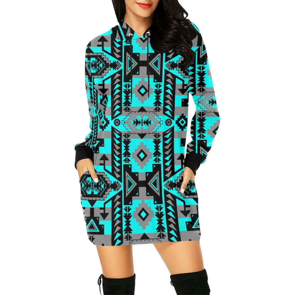 Chiefs Mountain Sky Hoodie Dress