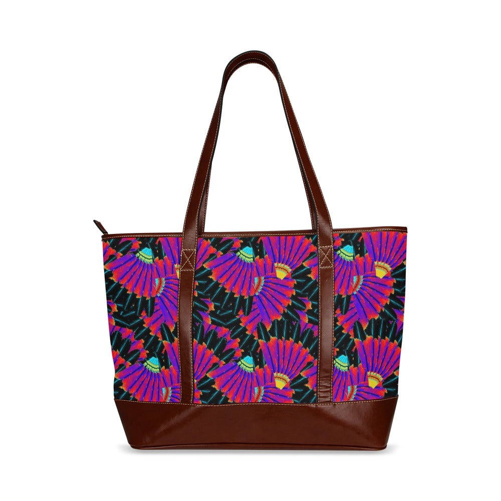 Eagle Feather Remix Tote Handbag