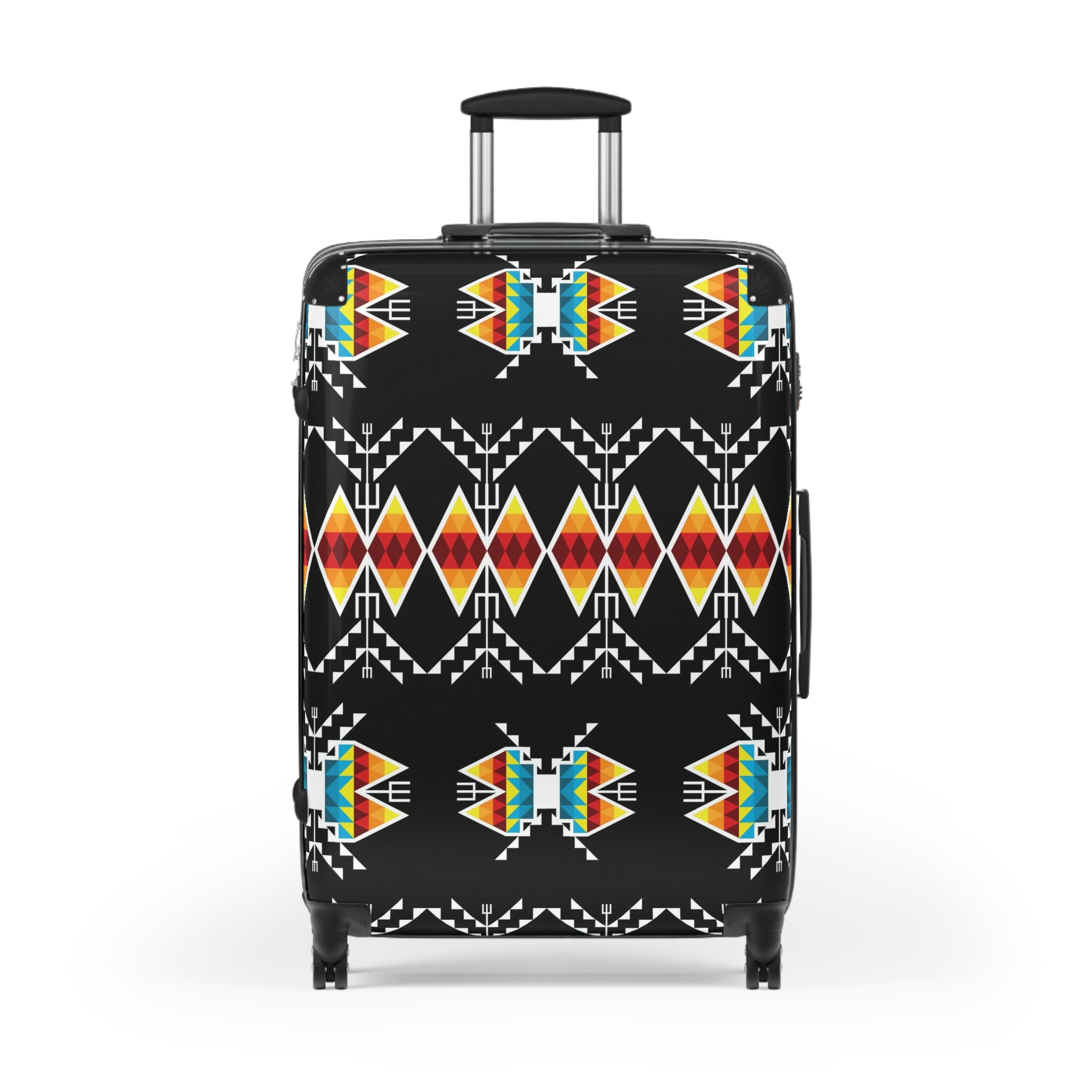 Sacred Trust Black and Colour Suitcases