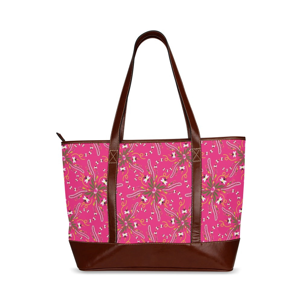 Willow Bee Bubblegum Tote Handbag