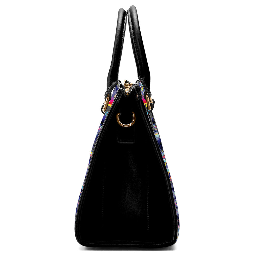 Culture in Nature Blue Convertible Hand or Shoulder Bag
