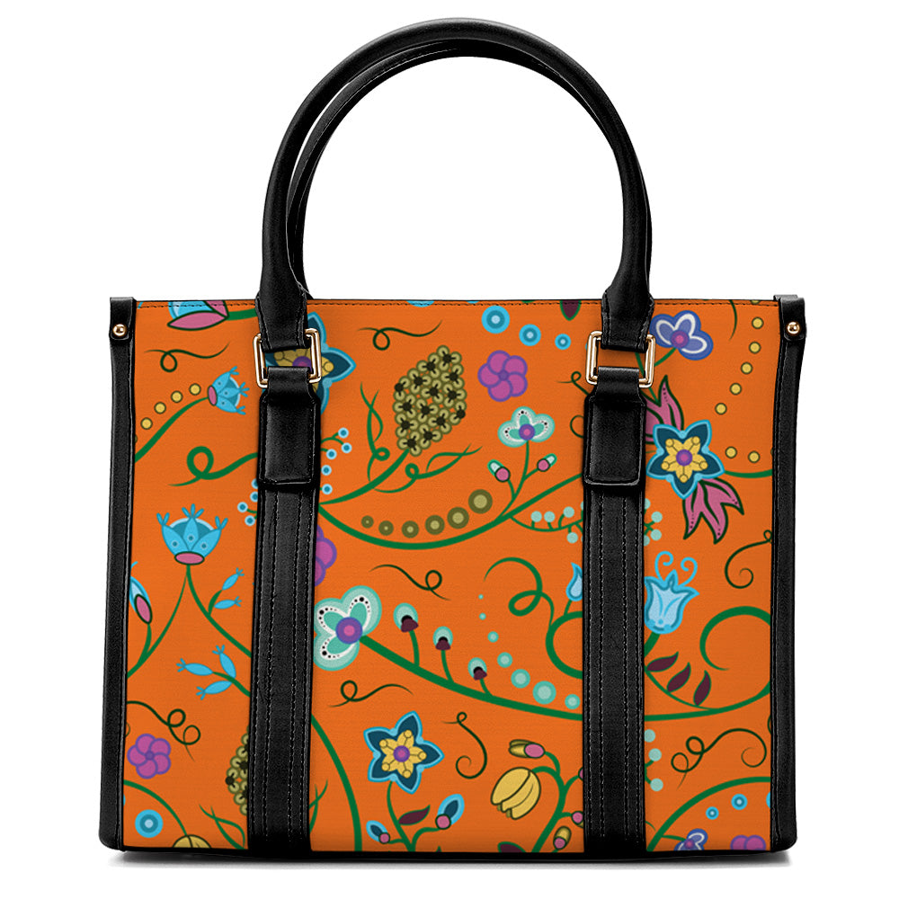 Fresh Fleur Carrot Convertible Hand or Shoulder Bag