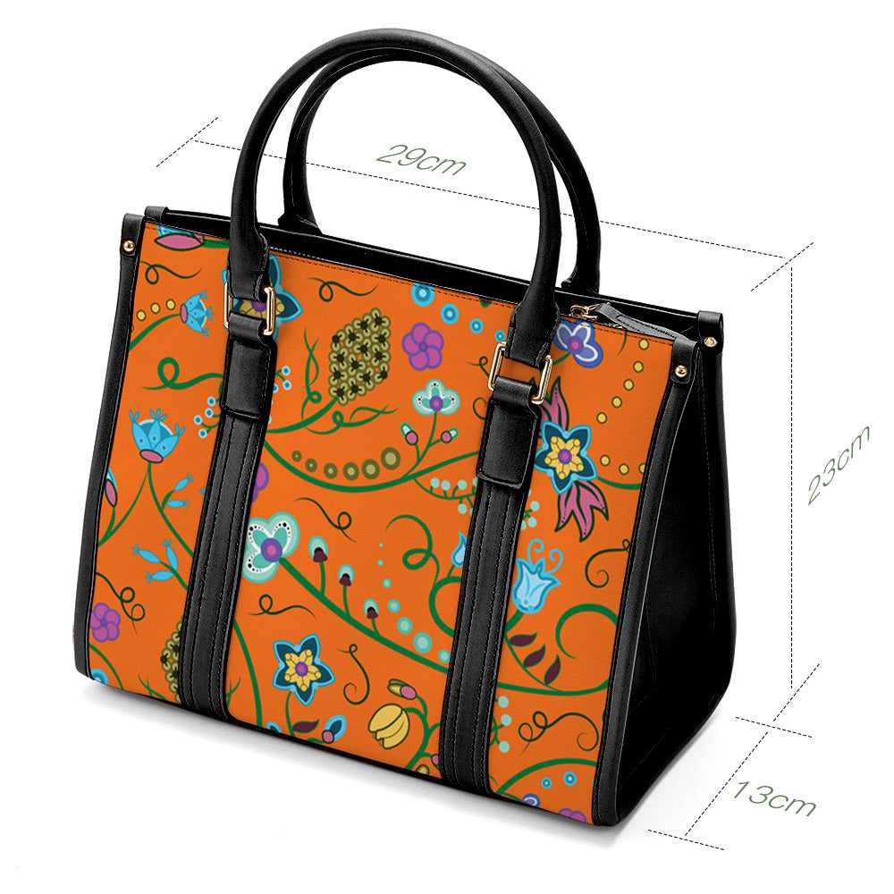 Fresh Fleur Carrot Convertible Hand or Shoulder Bag