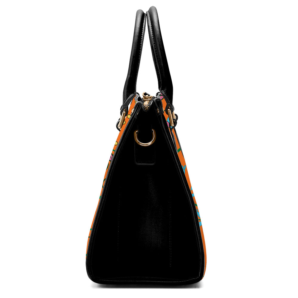 Fresh Fleur Carrot Convertible Hand or Shoulder Bag