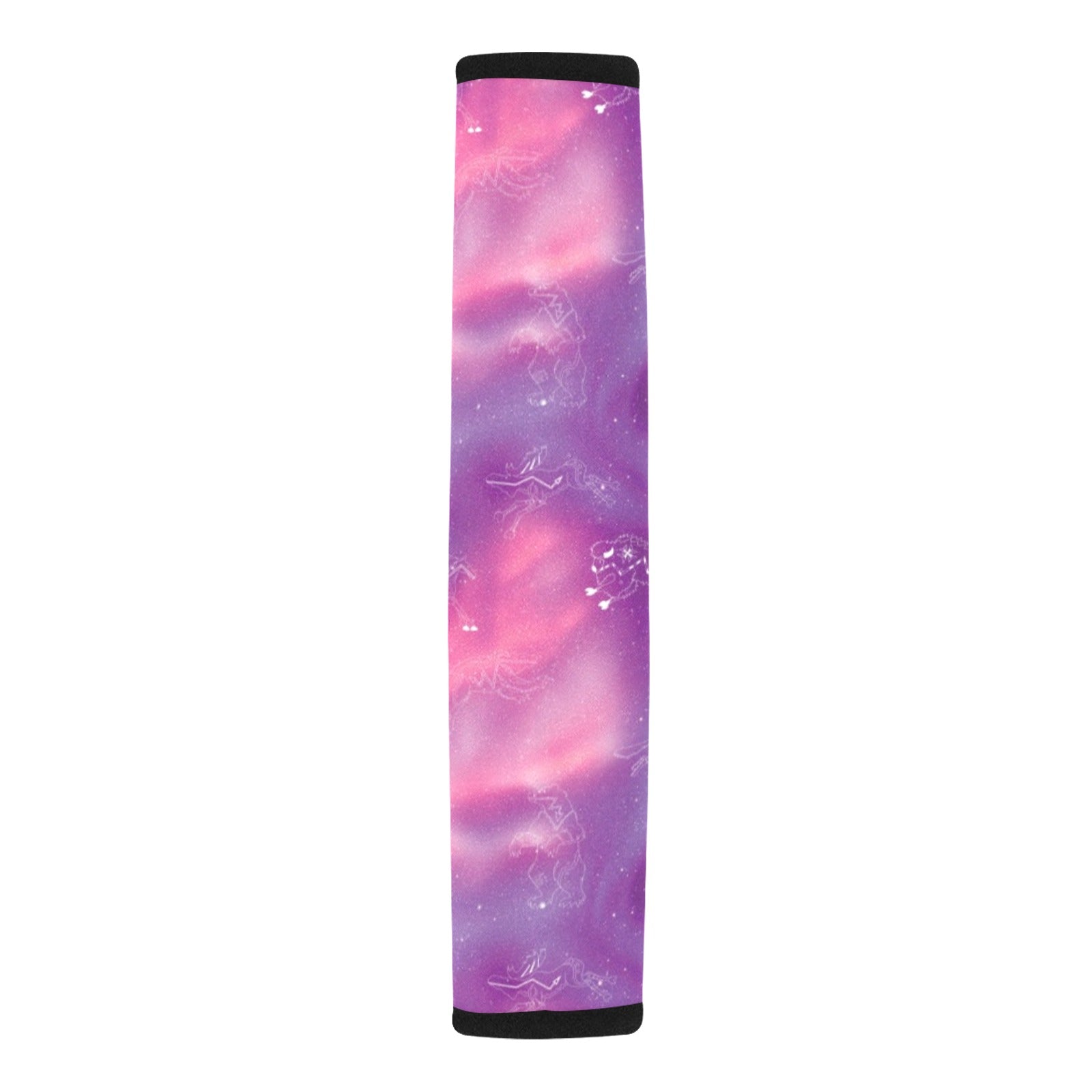 Animal Ancestors 7 Aurora Gases Pink and Purple Car Seat Belt Cover 7''x12.6'' (Pack of 2)