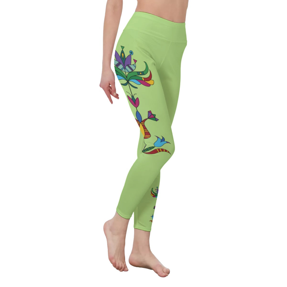 High Plains Grassy High Waist Leggings