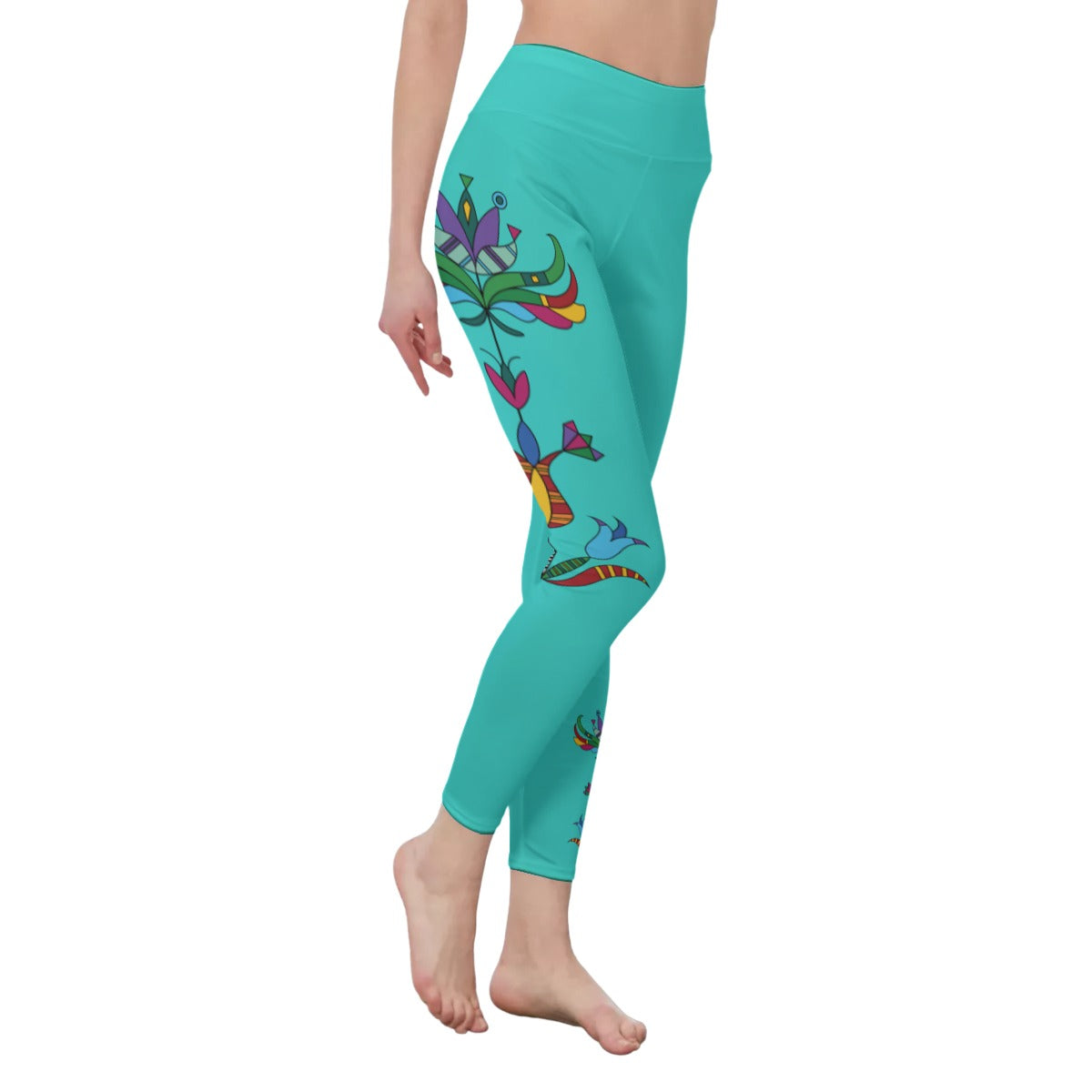 High Plains Azure High Waist Leggings