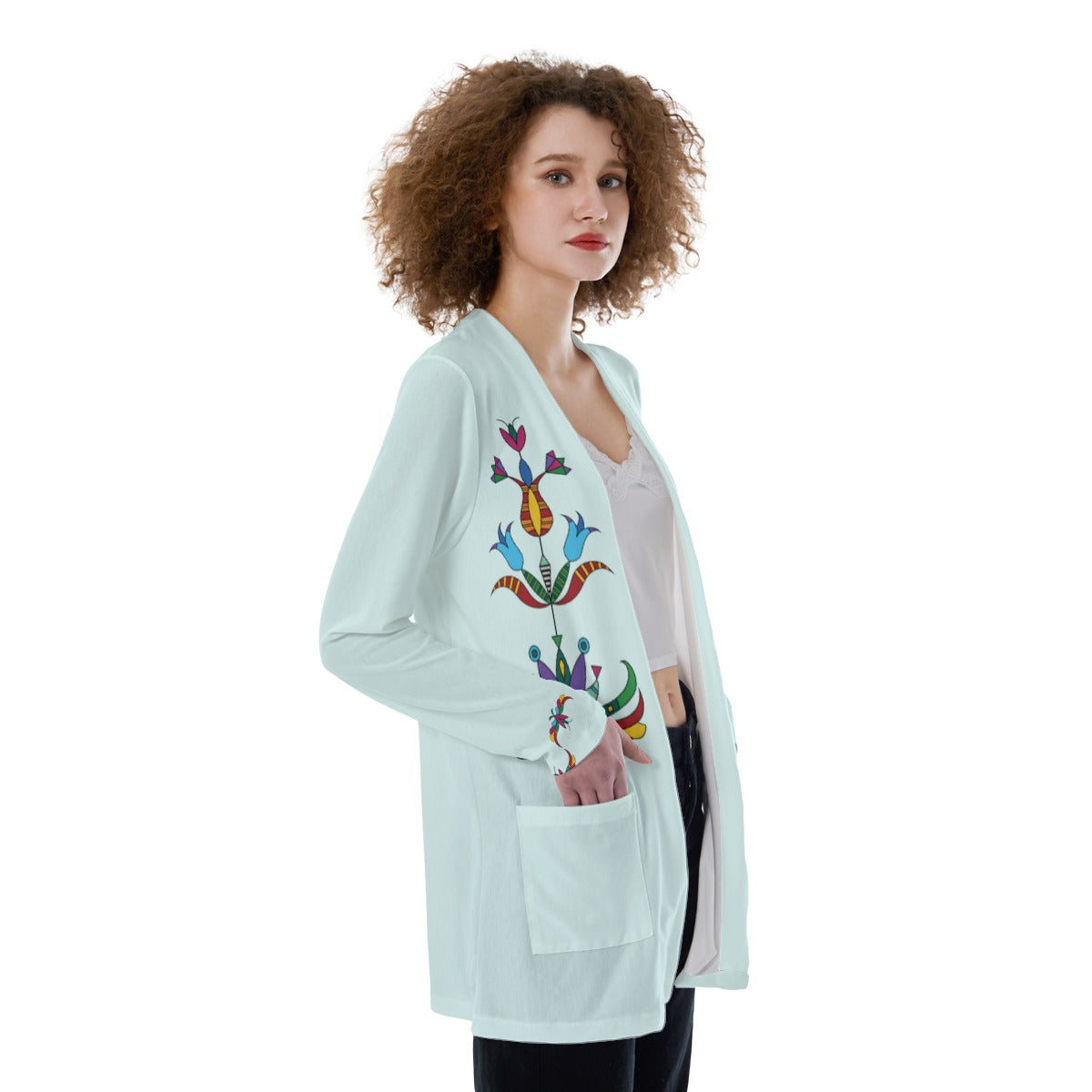 Dakota Cerulean Women's Pocket Cardigan