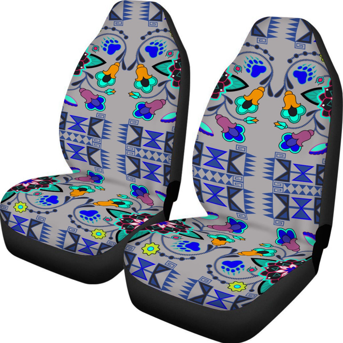 Northern Powwow Universal Car Seat Cover With Thickened Back