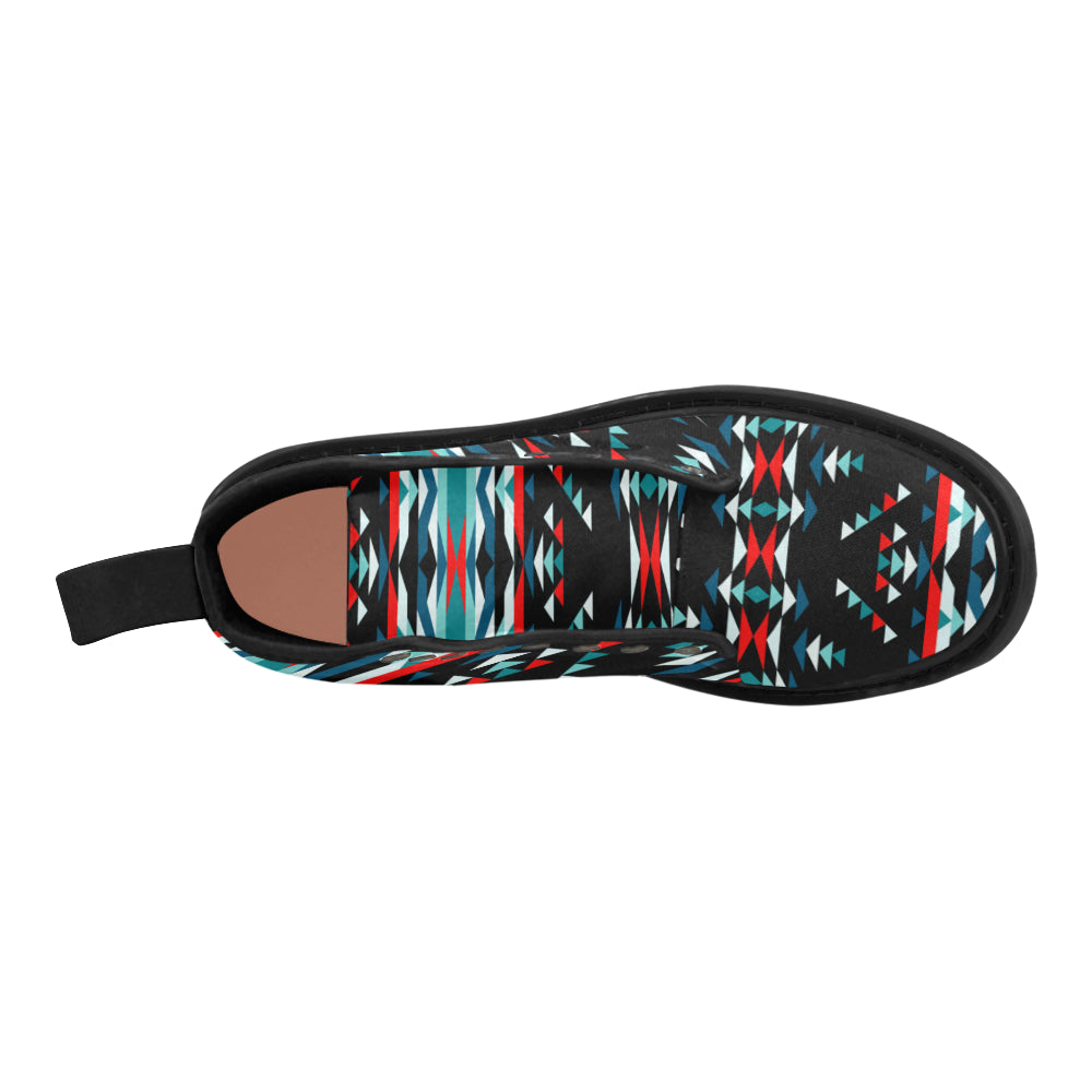 Visions of Peaceful Nights Boots for Women (Black)