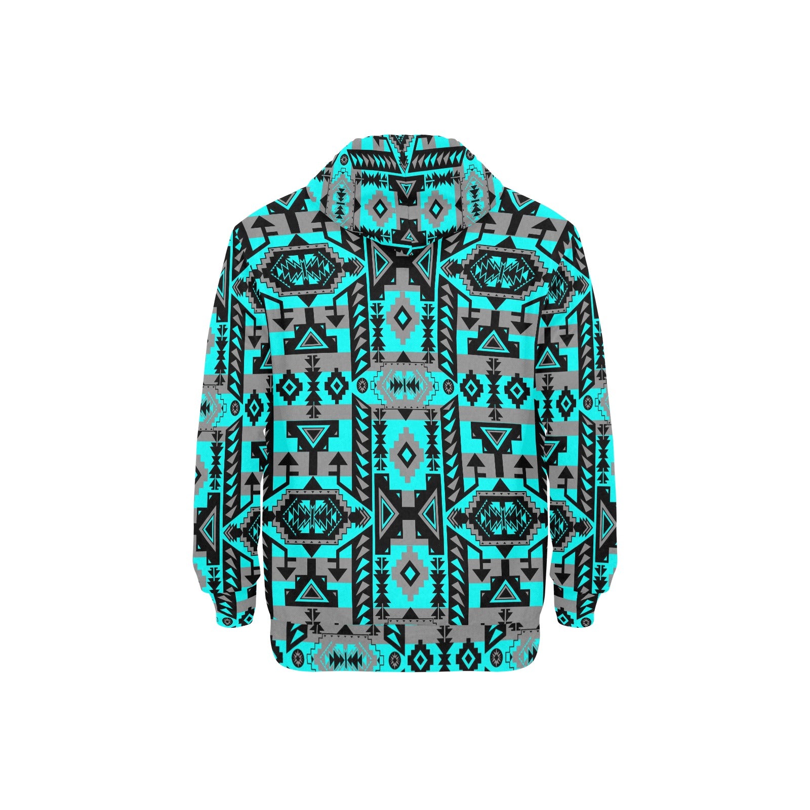 Chiefs Mountain Sky Men's Long Sleeve Fleece Hoodie