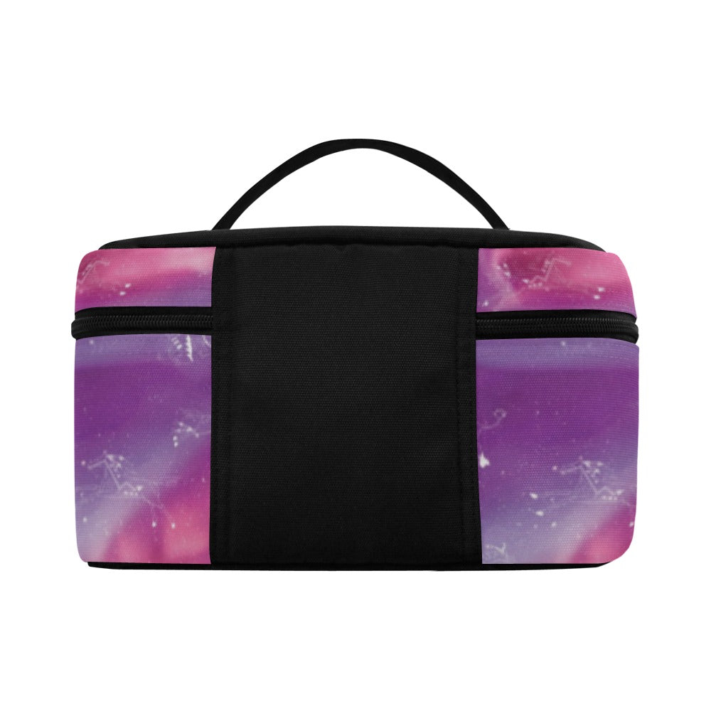 Animal Ancestors 7 Aurora Gases Pink and Purple Cosmetic Bag/Large