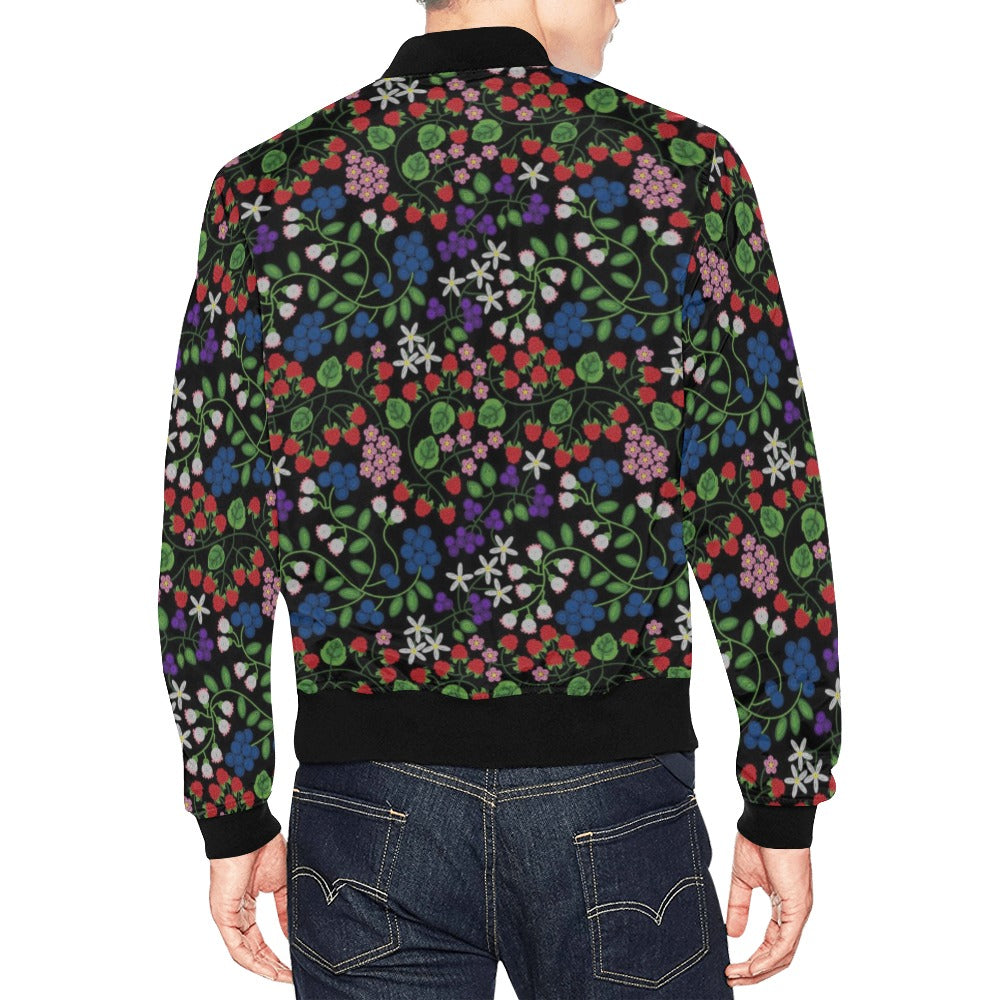 Takwakin Harvest Midnight All Over Print Bomber Jacket for Men