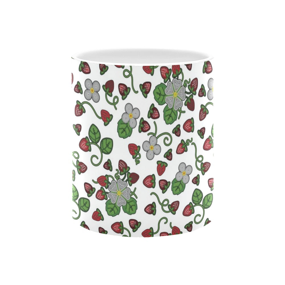 Strawberry Dreams White White Mug(11OZ)