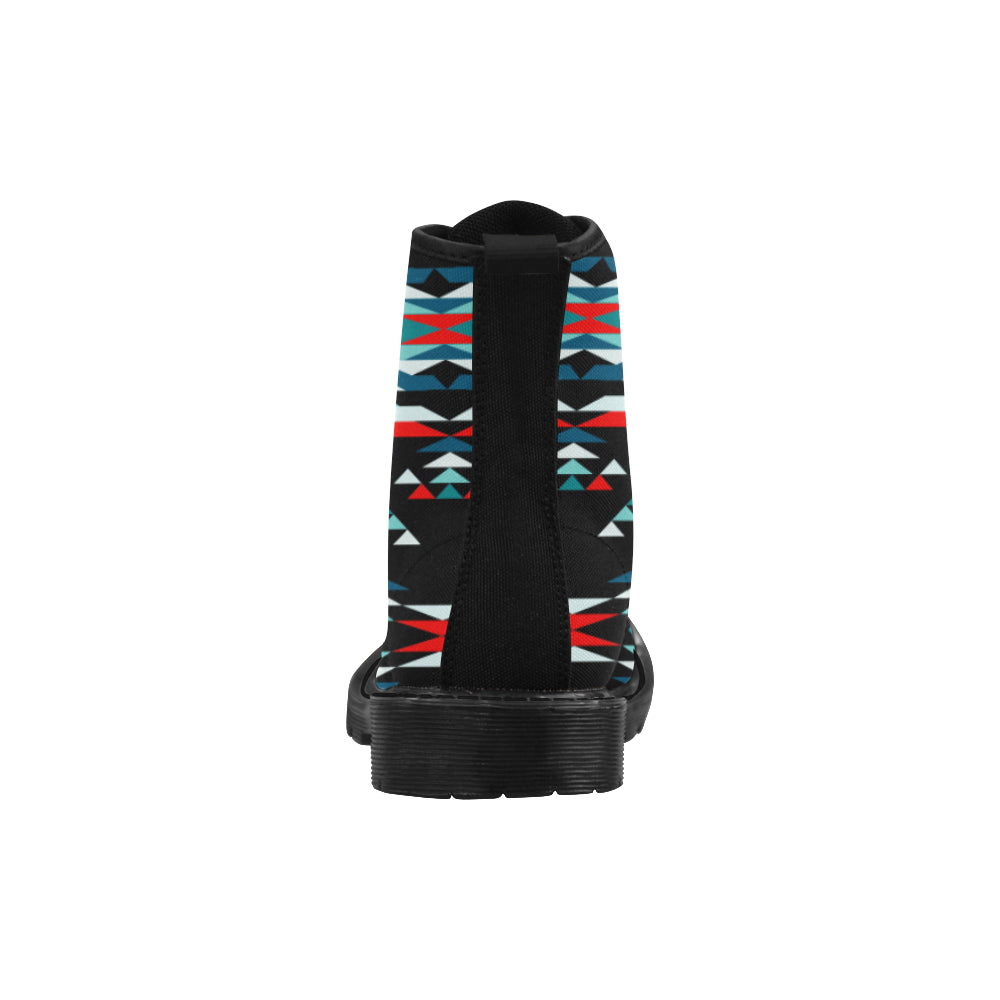 Visions of Peaceful Nights Boots for Women (Black)