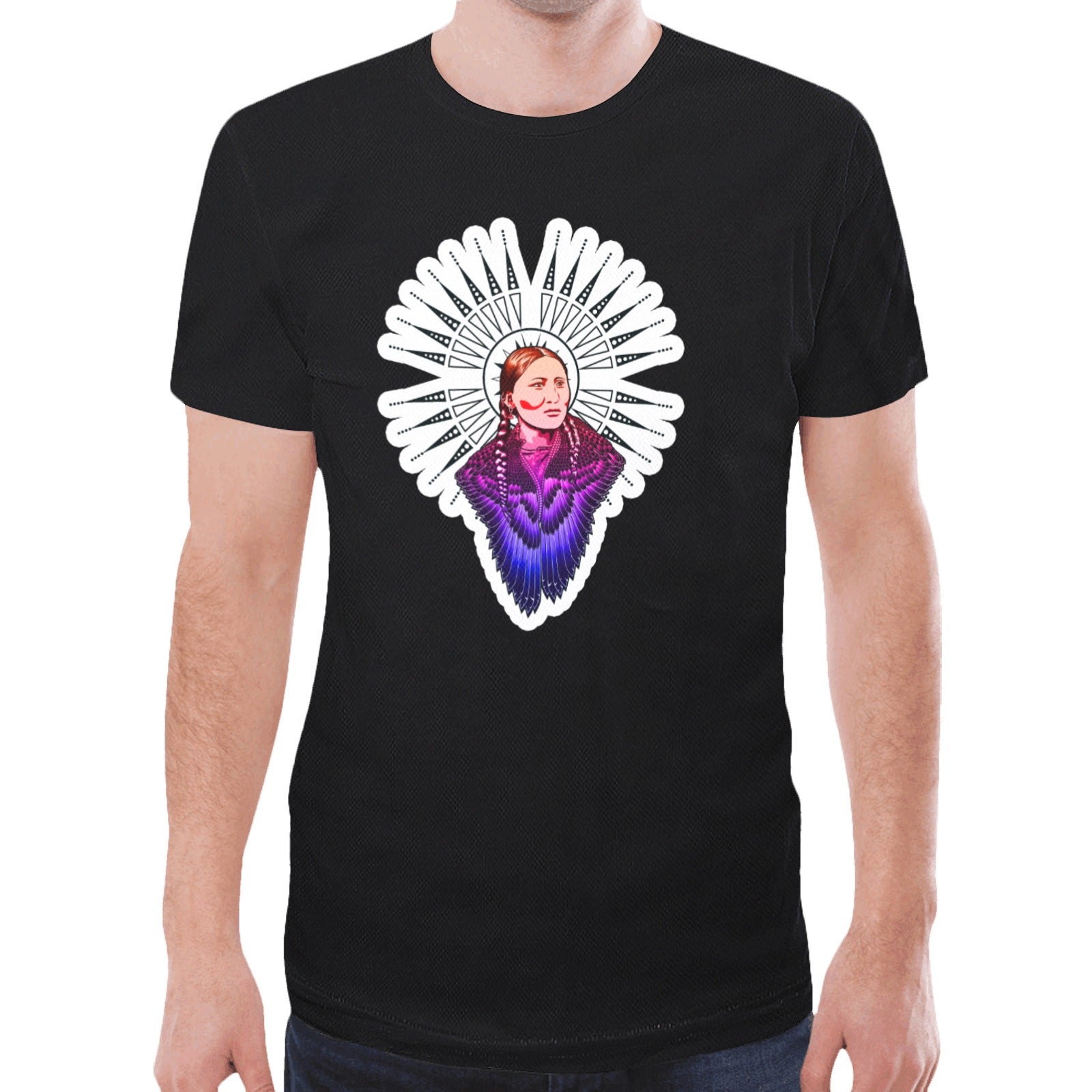 Indigenous Winged Halo Unisex T-shirt