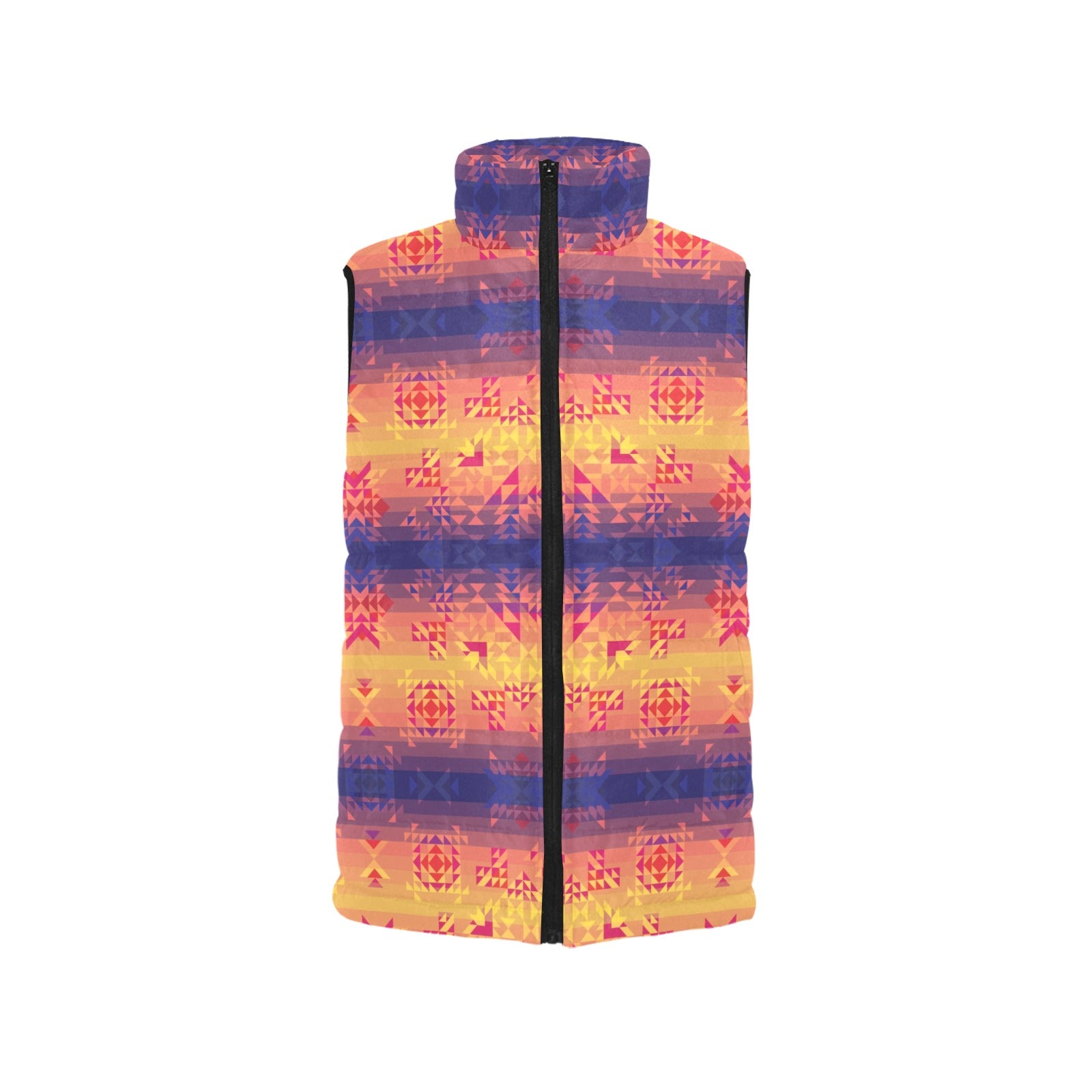 Soleil Indigo Women's Padded Vest Jacket