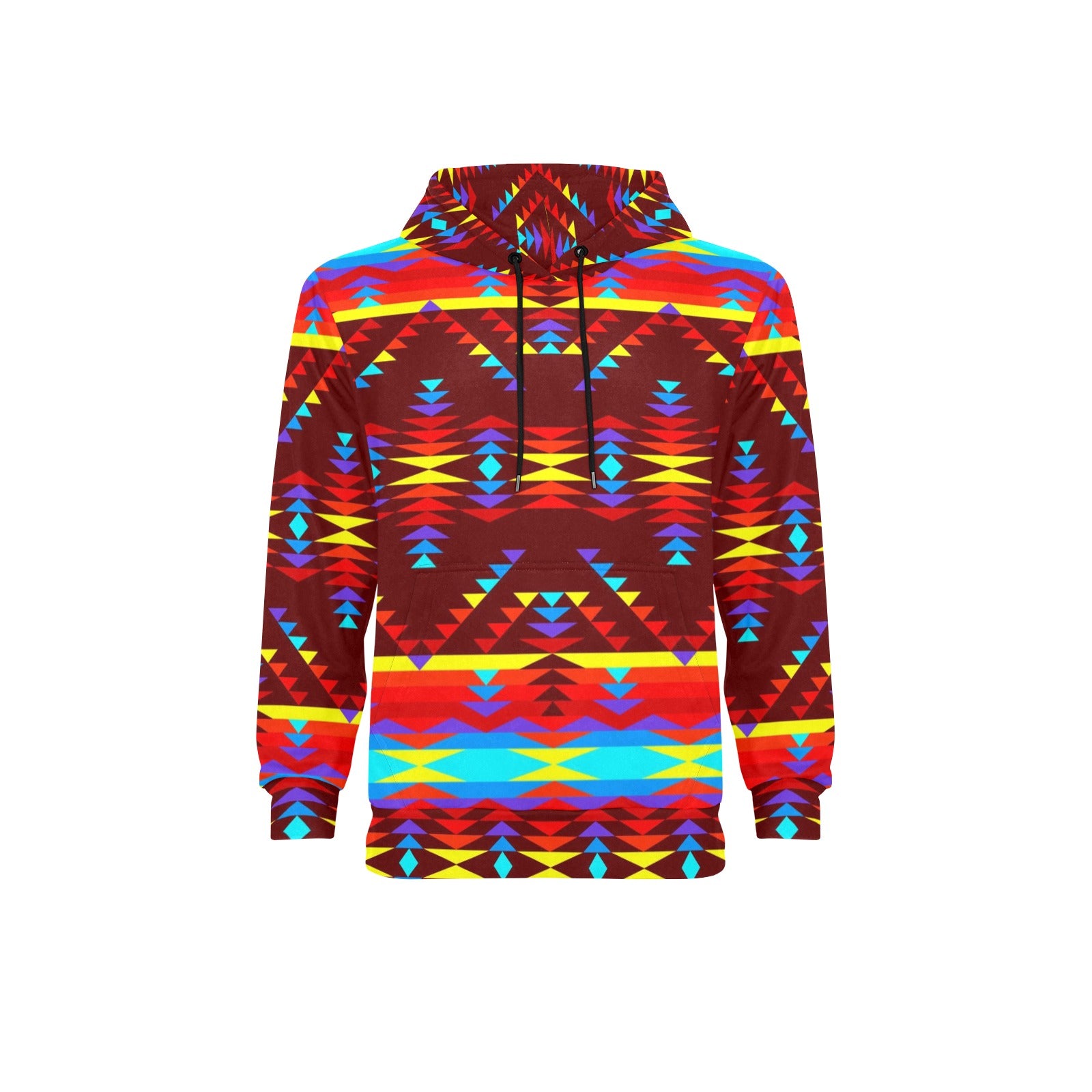 Visions of Lasting Peace Men's Long Sleeve Fleece Hoodie