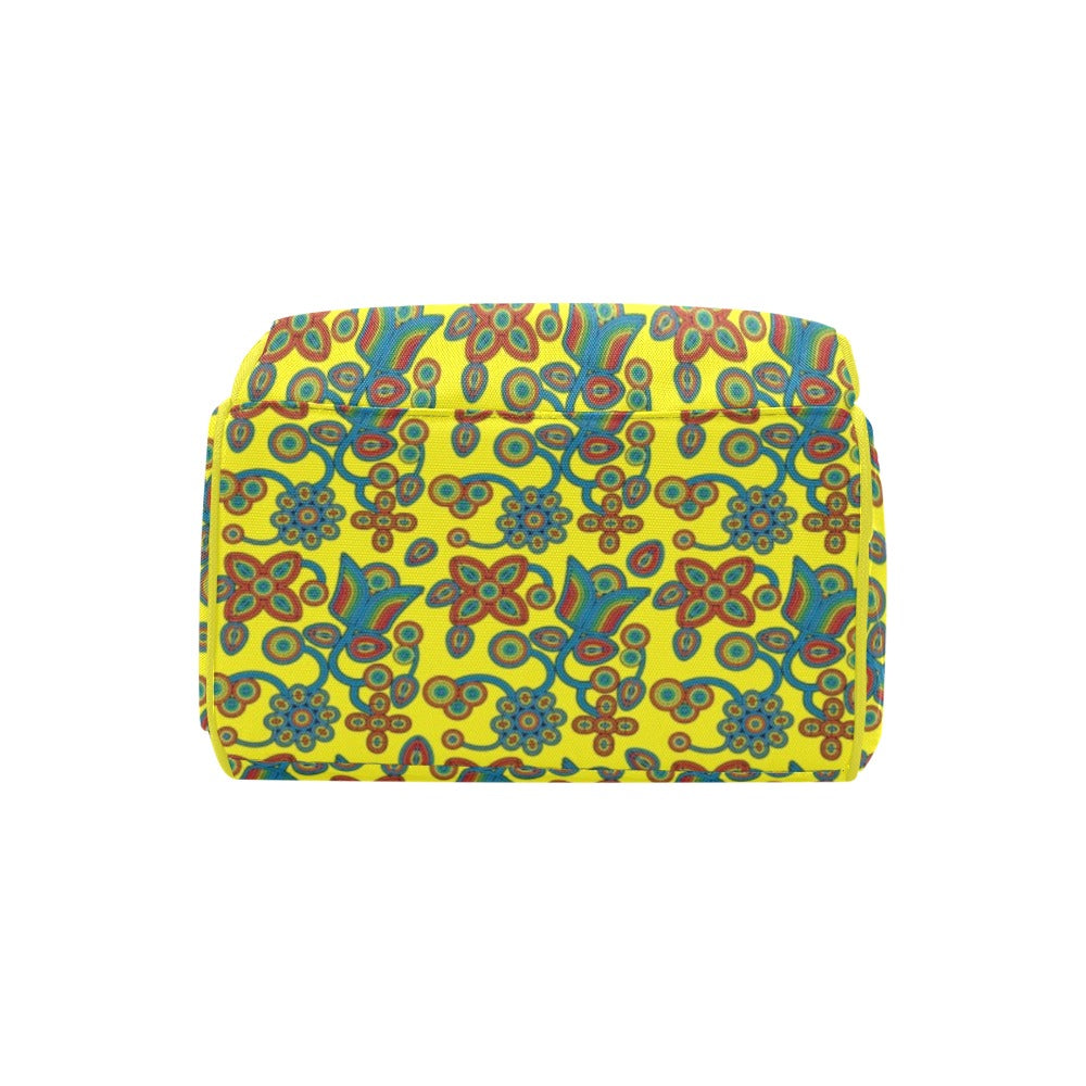 Sky Tomorrow Satin Multi-Function Diaper Backpack/Diaper Bag