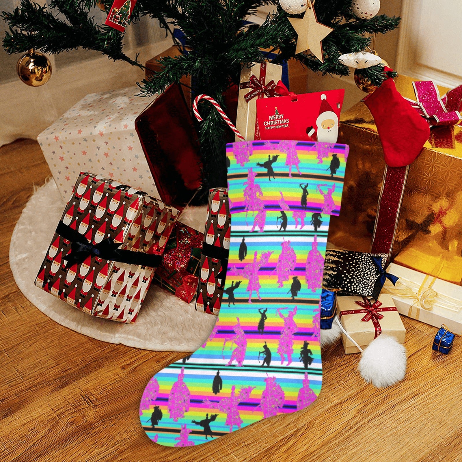 Dancers Sunset Contest Christmas Stocking
