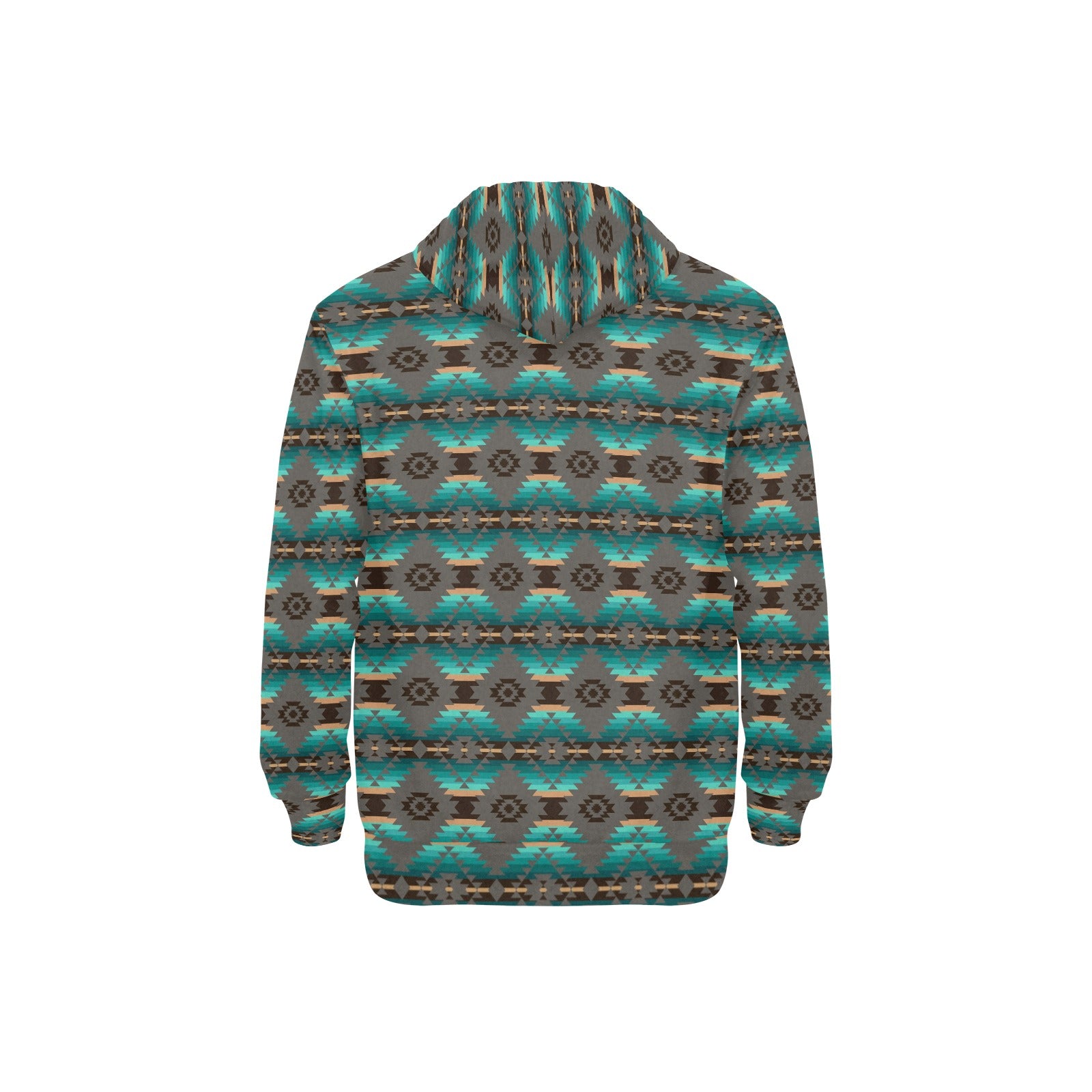 Cree Confederacy Men's Long Sleeve Fleece Hoodie