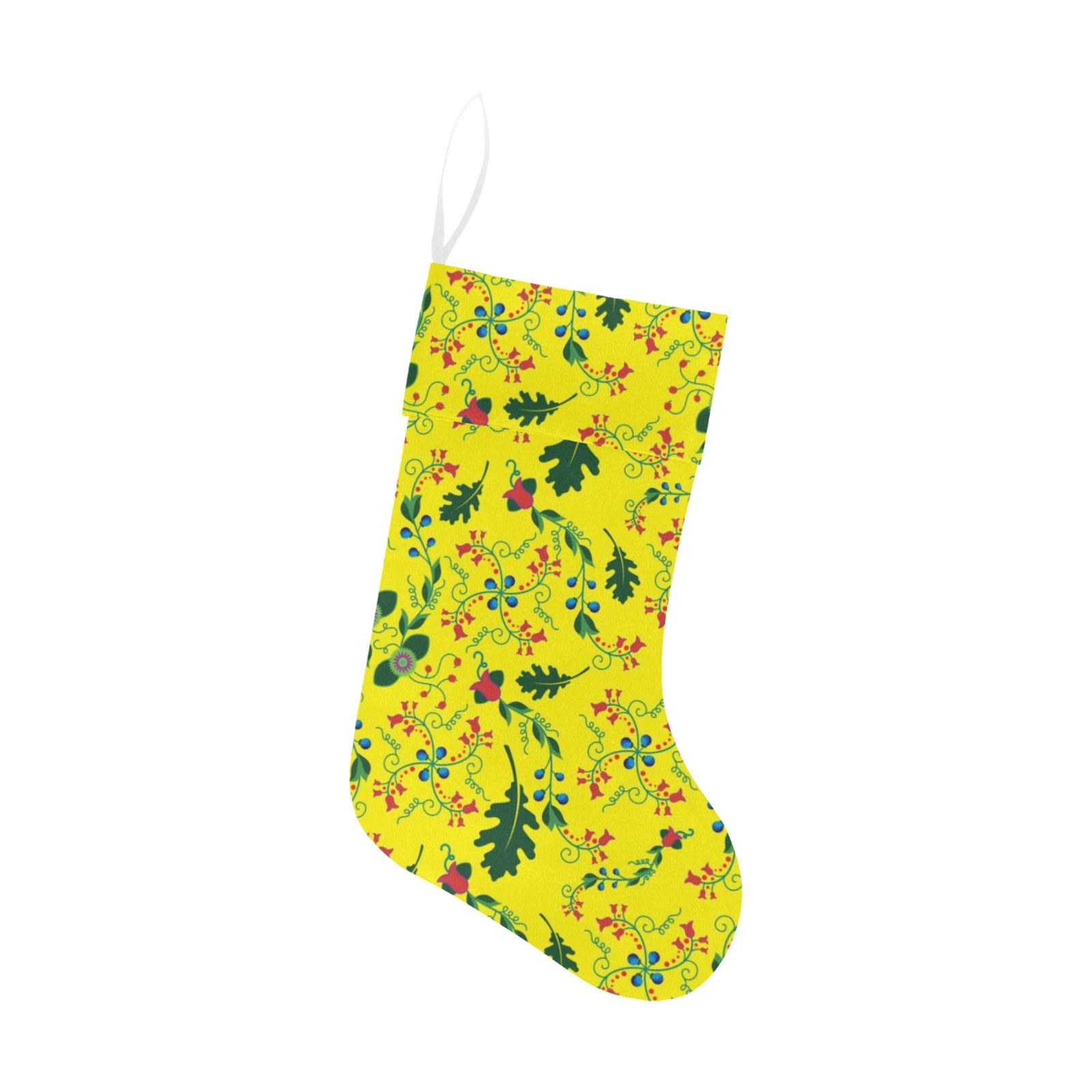 Vine Life Lemon Christmas Stocking