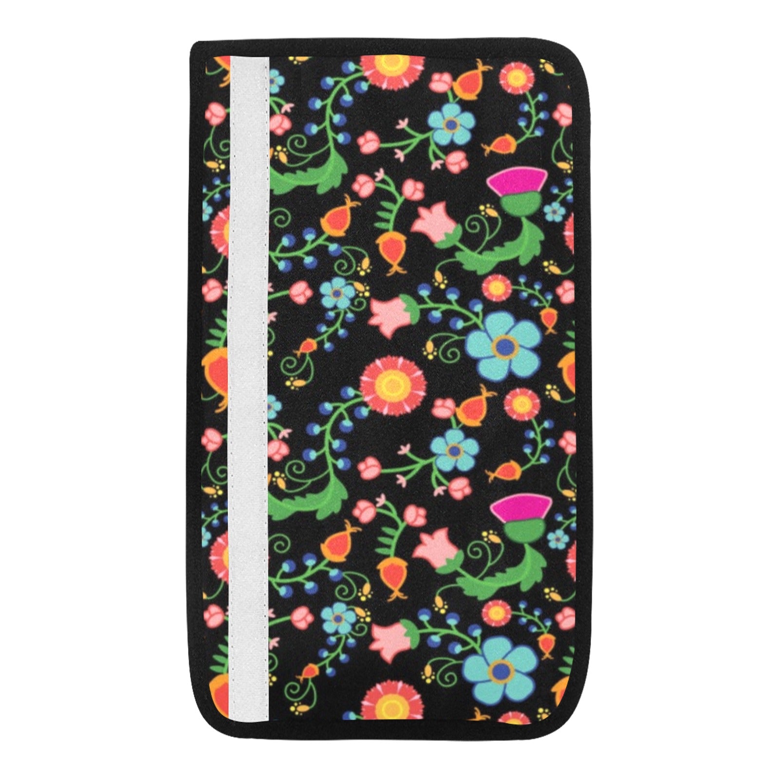 Bee Spring Night Car Seat Belt Cover 7''x12.6'' (Pack of 2)