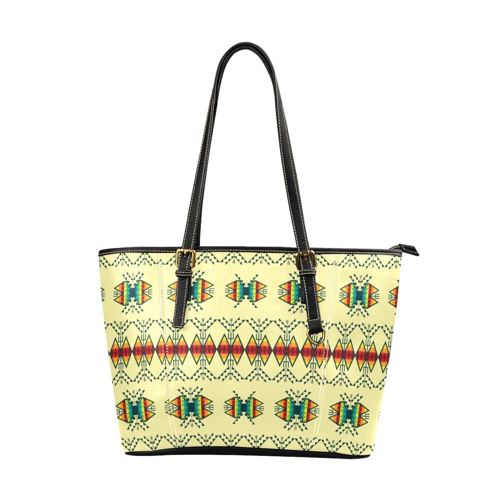 Sacred Trust Arid Leather Tote Bag/Large