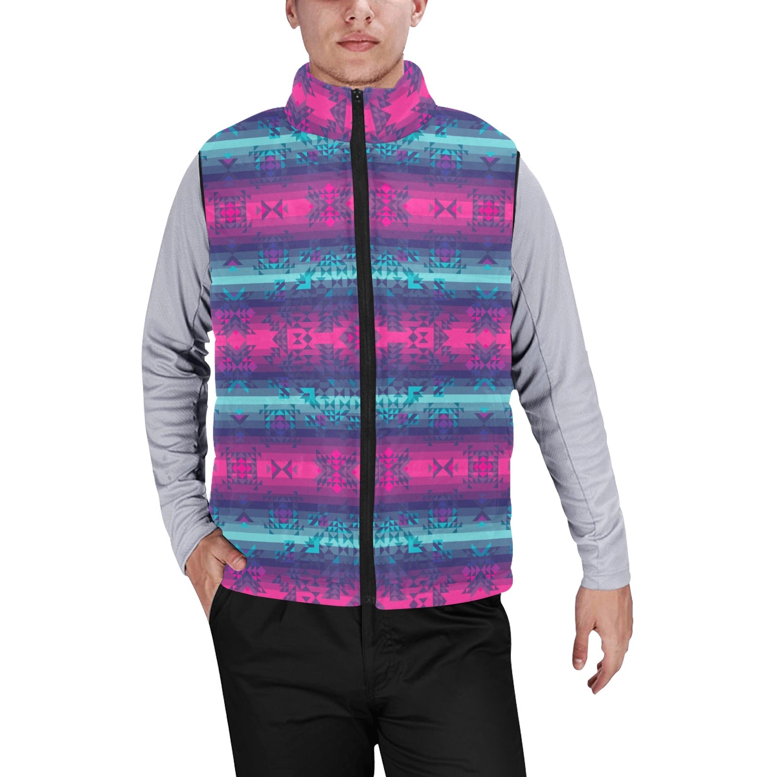 Dimensional Brightburn Men's Padded Vest Jacket