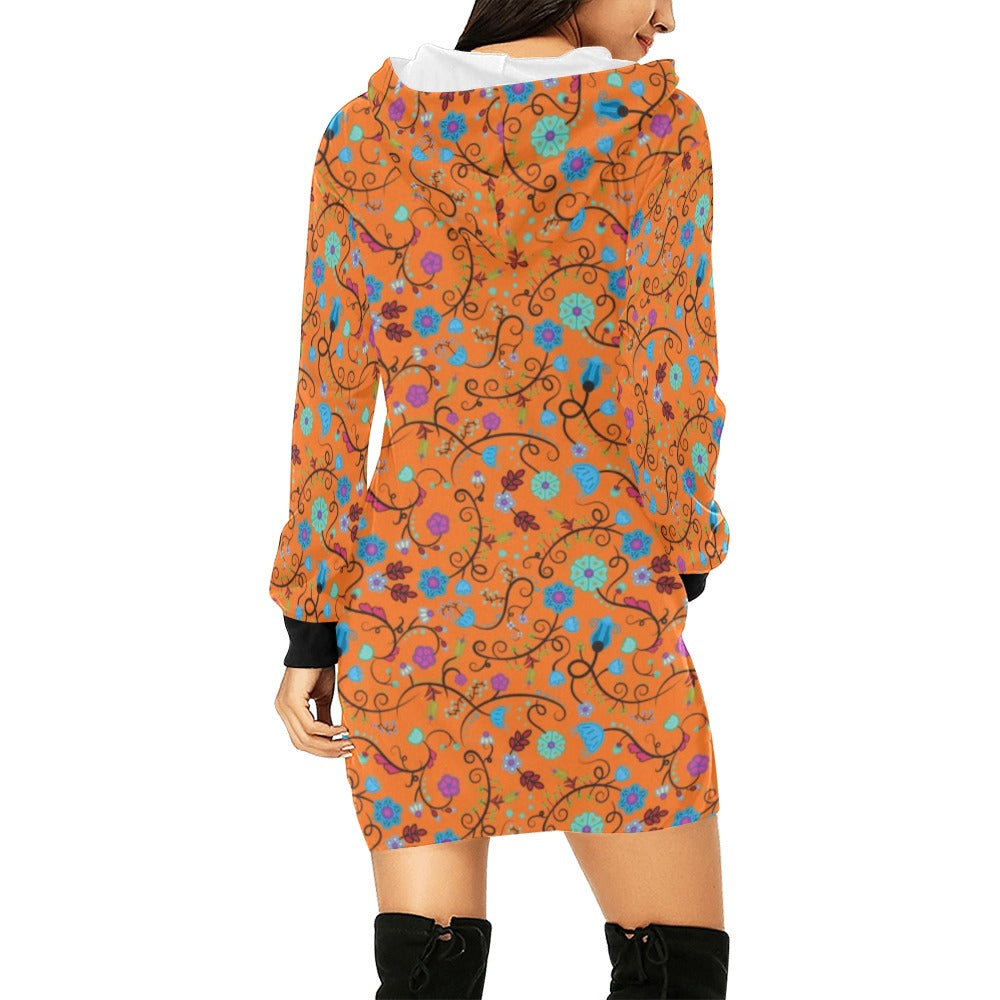 Nipin Blossom Carrot Hoodie Dress