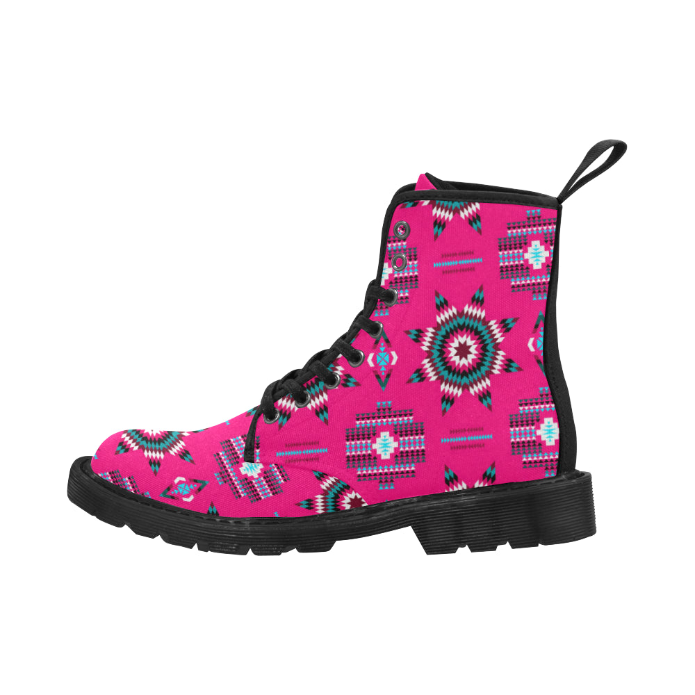 Rising Star Strawberry Moon Boots for Women (Black)
