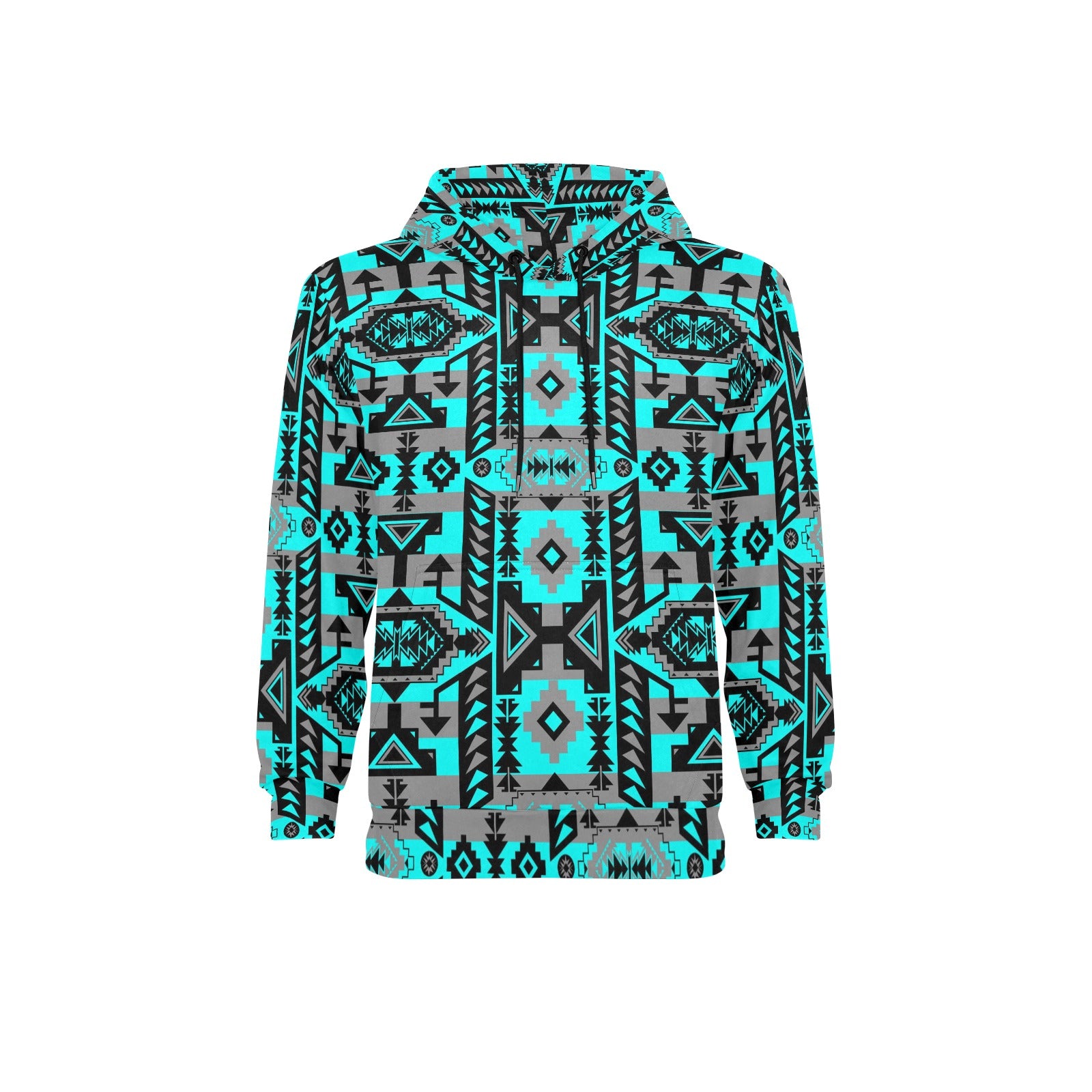 Chiefs Mountain Sky Men's Long Sleeve Fleece Hoodie