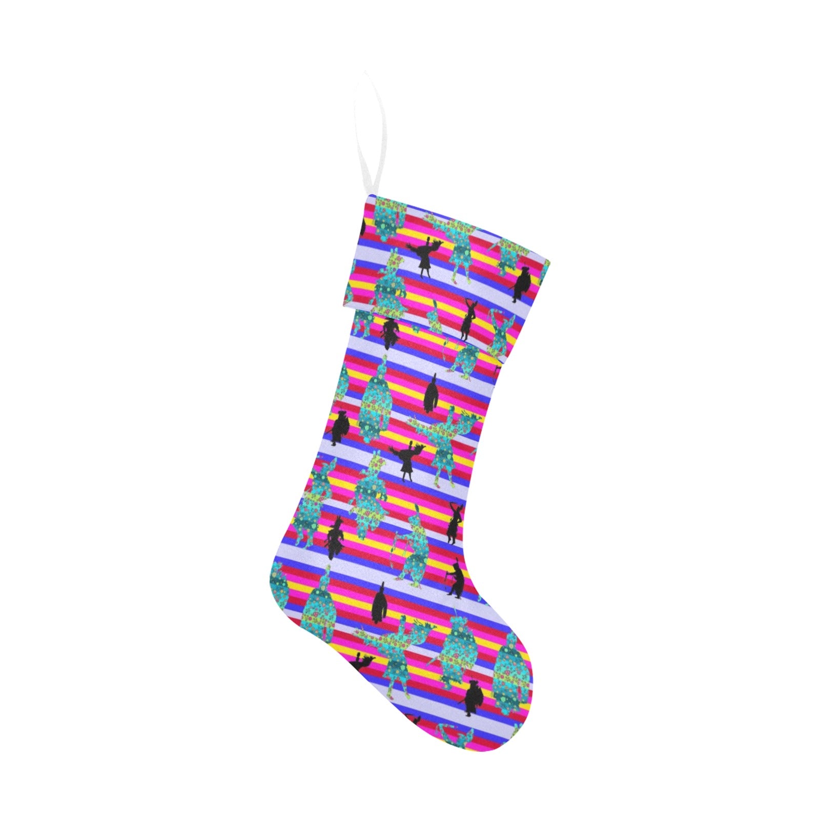 Dancers Sky Dance Christmas Stocking