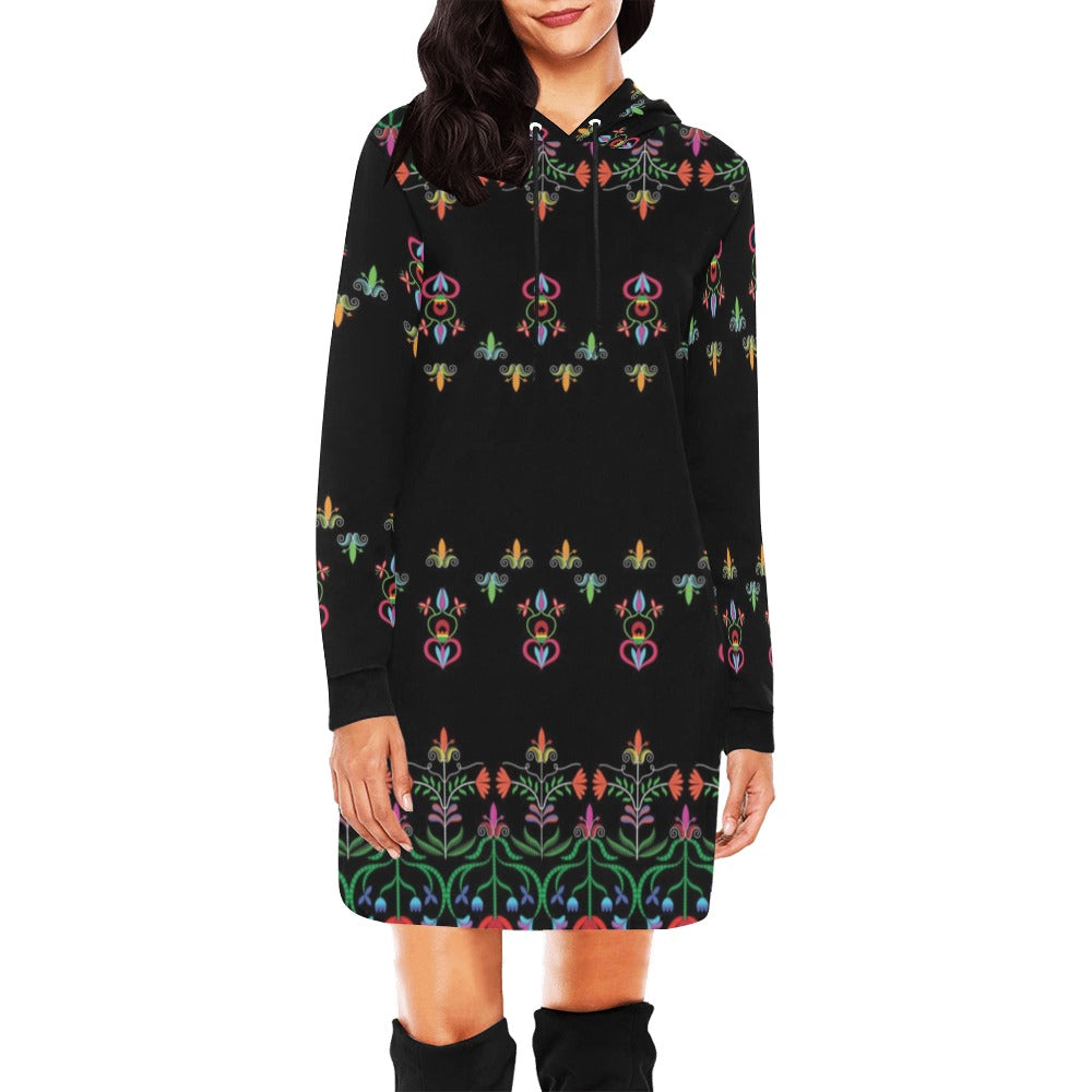 Metis Corn Mother Hoodie Dress