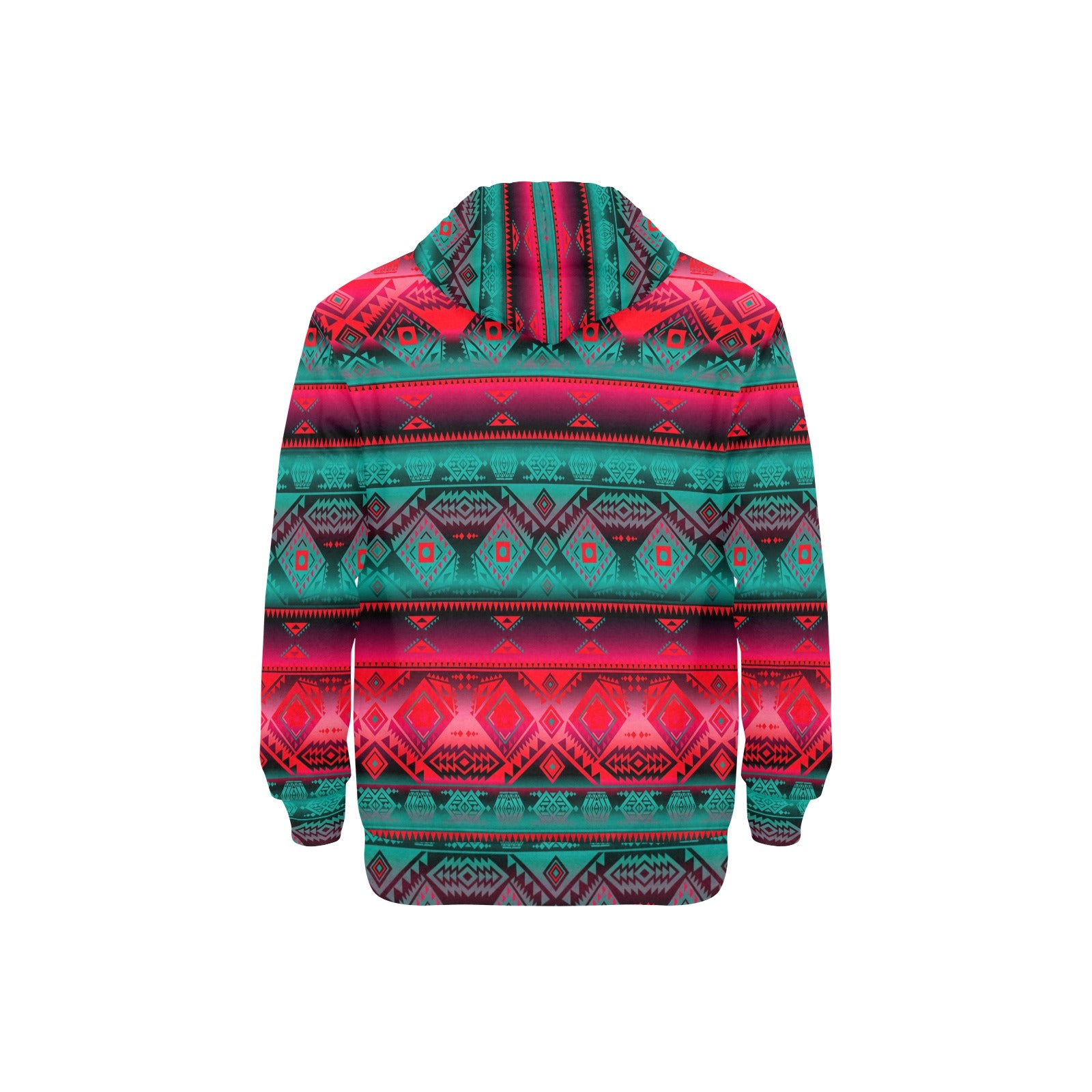 California Coast Summer Gather Men's Long Sleeve Fleece Hoodie