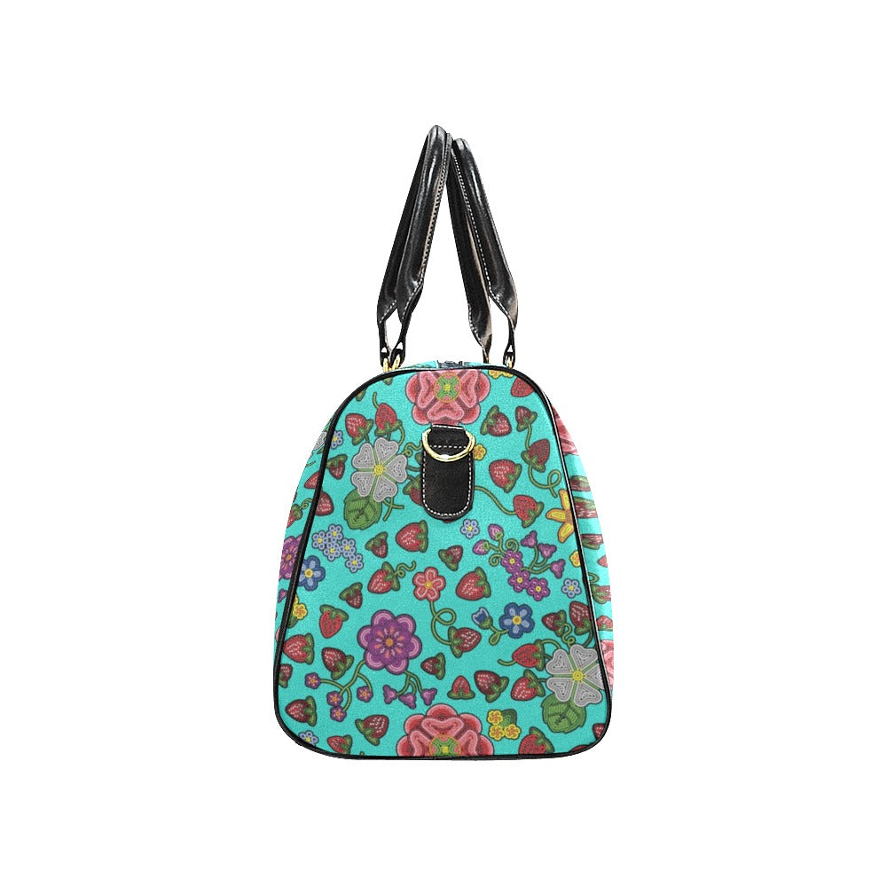 Berry Pop Turquoise Waterproof Travel Bag