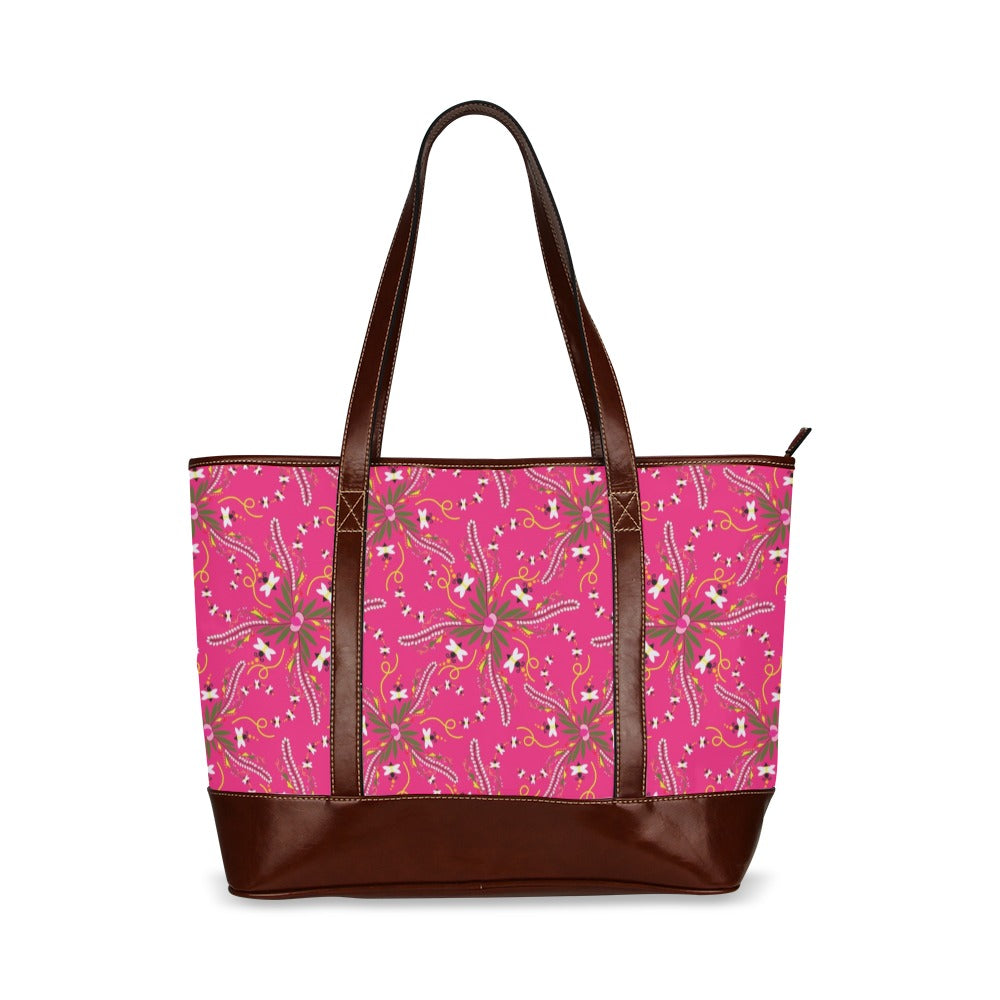 Willow Bee Bubblegum Tote Handbag